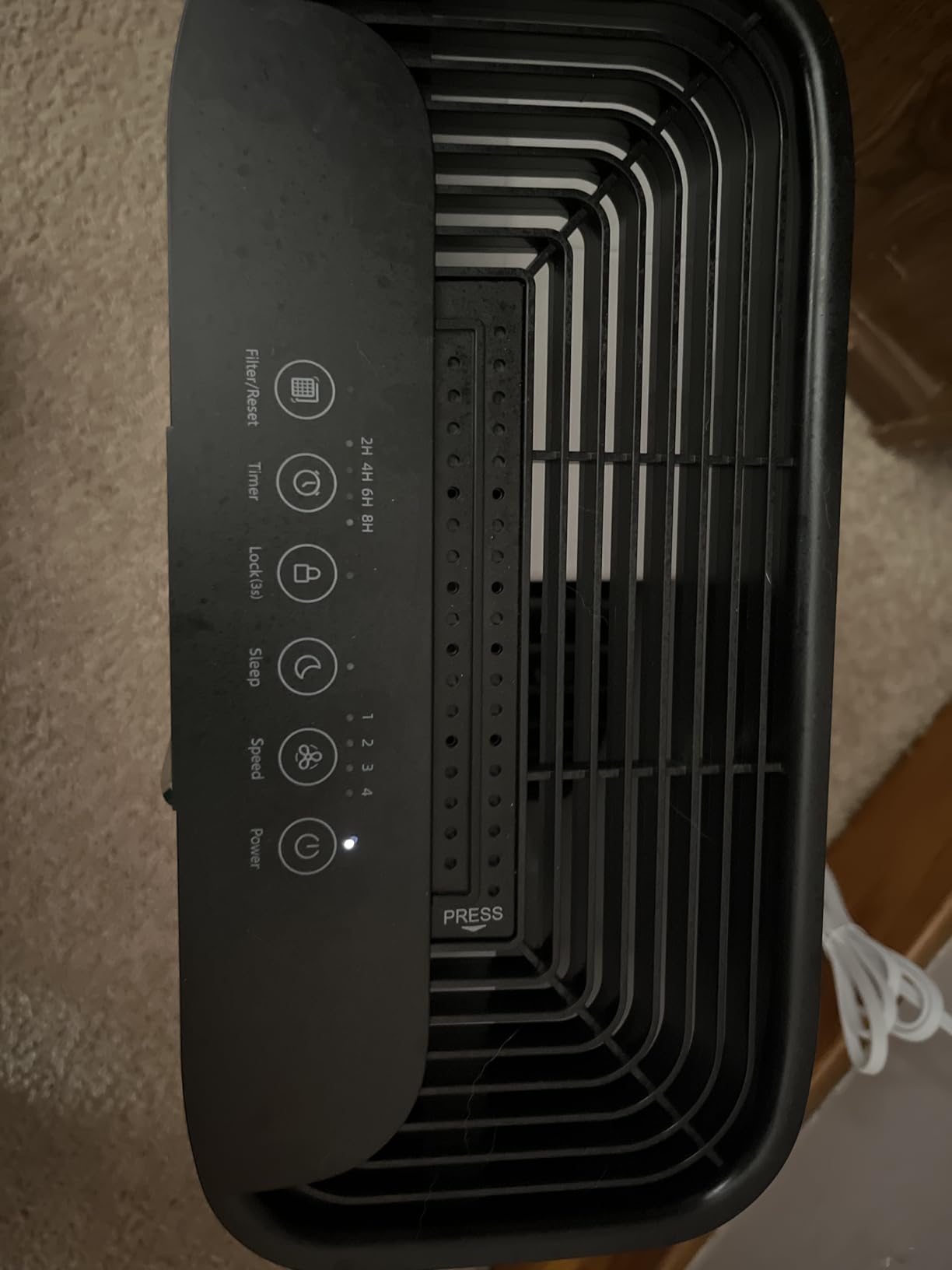 Air Purifiers for Home Large Room 2200 Ft² with Washable FiltersMOOKA HEPA Filter Pet Air Purifier for Bedroom with FragranceAir Cleaner for Smoke Dust Pollen Pets Hair OdorKJ190L White - Customer Photo 2