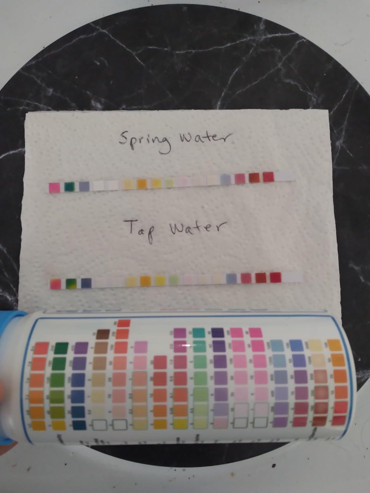 AAwipes Drinking Water Test Strips 17 in 1 50 Strips + 2 Bacteria Tester Kits, Complete Water Testing Kits for Home, Well, Tap Water, City Water, Flood Water Testing Strips (K03-50) Customer Review AAwipes Drinking Water Test Strips 17 in 1 50 Strips + 2 Bacteria Tester Kits, Complete Water Testing Kits for Home, Well, Tap Water, City Water, Flood Water Testing Strips (K03-50) - Customer Photo 1