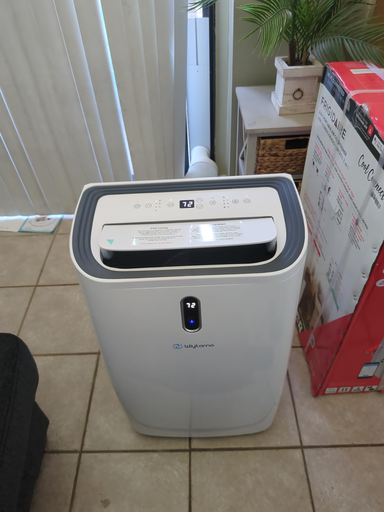 14,000 BTU Portable Air Conditioners for Room Up to 700 Sq.Ft, Cool, Heat, Dehumidifier & Fan 4 in 1 Portable AC Unit, Room Air Conditioner with LED Display & Remote/24 Hrs Timer/Auto Swing - Customer Photo 2