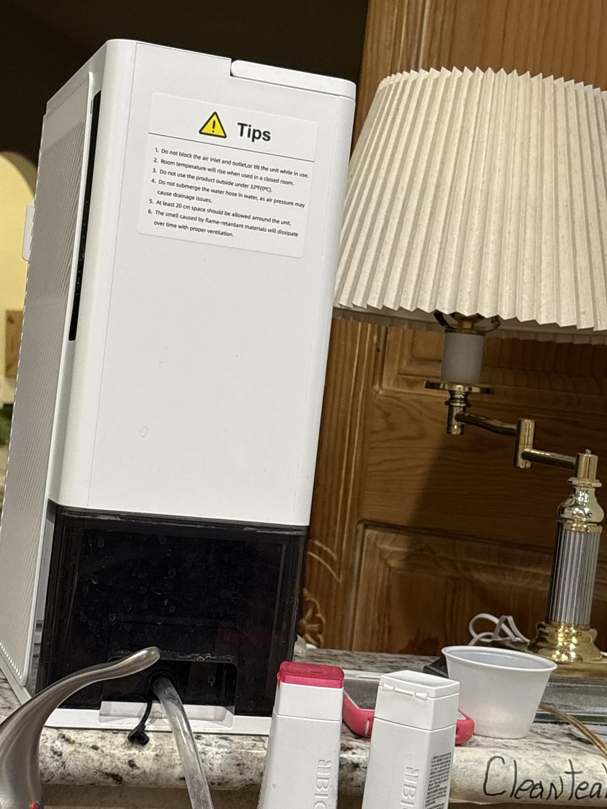 1200 sq.ft Rotary Dehumidifier 10 Pint Dehumidifier for Bedroom with Drain Hose,Never Frost,Ultra Quiet Small Portable Desiccant Dehumidifiers for Basement, Home, Bathroom, RV Customer Review 1200 sq.ft Rotary Dehumidifier 10 Pint Dehumidifier for Bedroom with Drain Hose,Never Frost,Ultra Quiet Small Portable Desiccant Dehumidifiers for Basement, Home, Bathroom, RV - Customer Photo 2