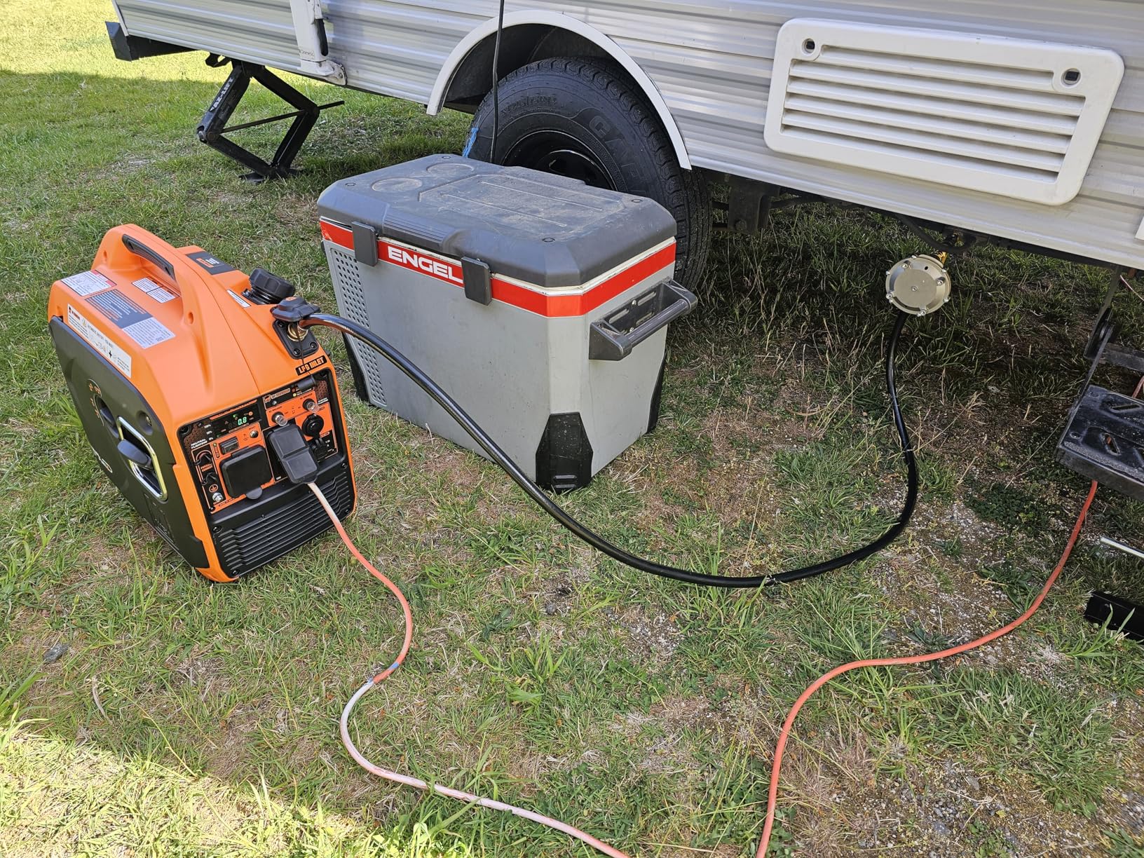 WEN Quiet and Lightweight 3600-Watt Dual Fuel RV-Ready Portable Inverter Generator with Fuel Shut Off and CO Watchdog (DF360iX) Customer Review WEN Quiet and Lightweight 3600-Watt Dual Fuel RV-Ready Portable Inverter Generator with Fuel Shut Off and CO Watchdog (DF360iX) - Customer Photo 1