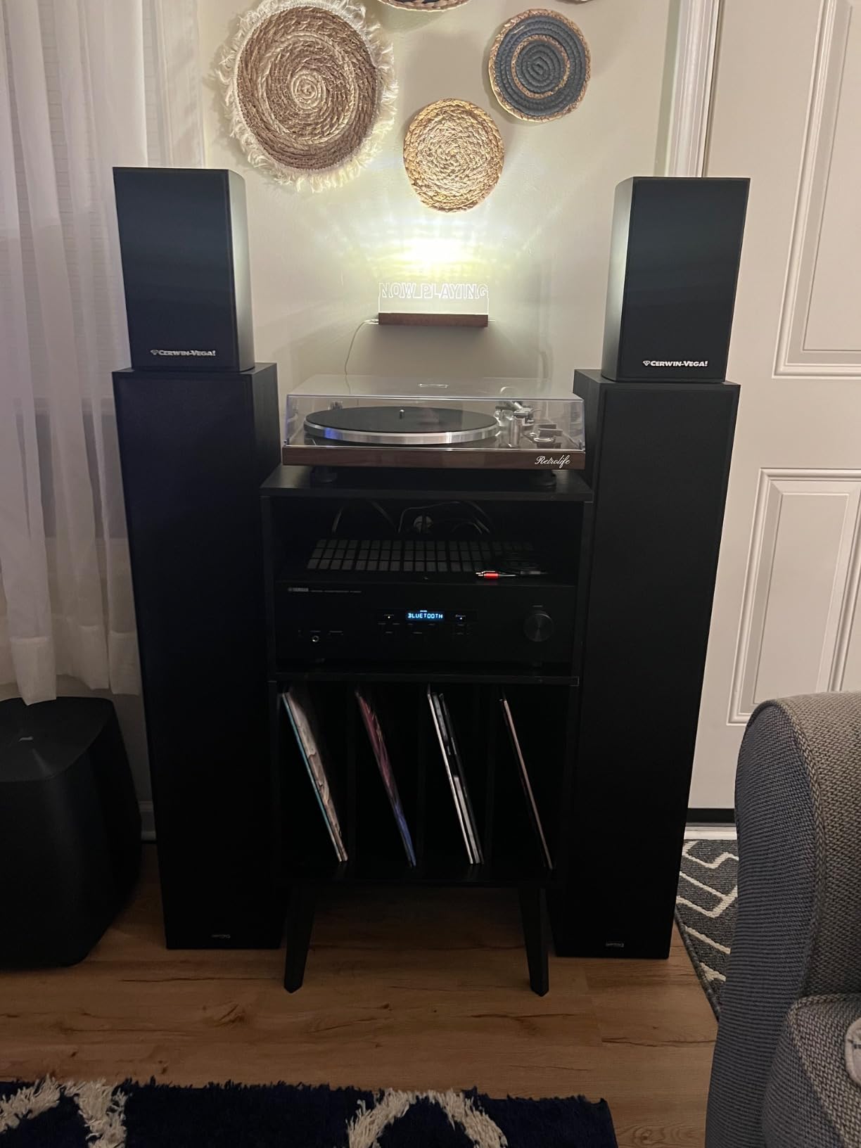 Dayton Audio Classic T65 Floor-Standing Tower Speaker Pair (Wood) Customer Review Dayton Audio Classic T65 Floor-Standing Tower Speaker Pair (Wood) - Customer Photo 1