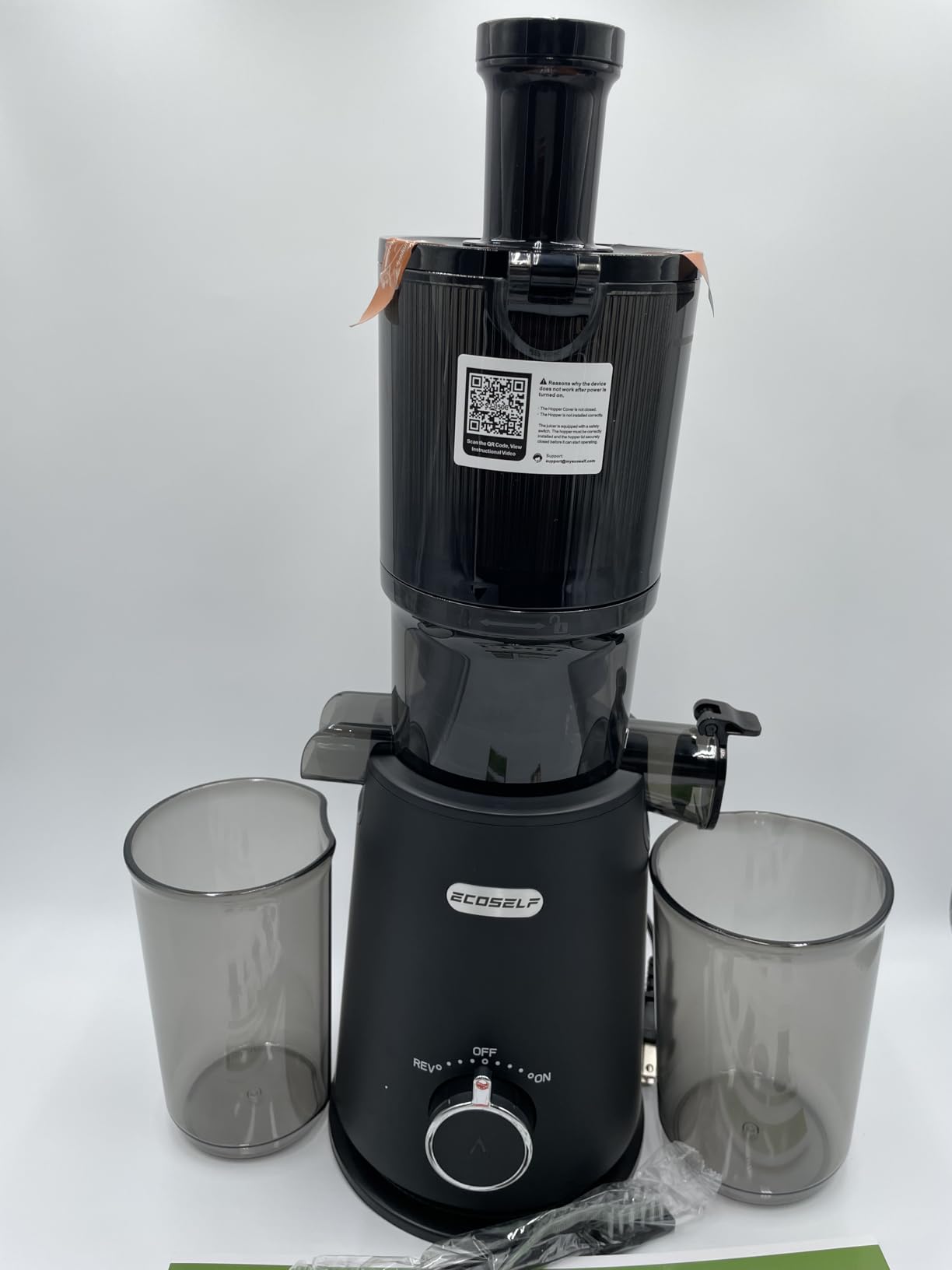 Juicer Machines with Large Feed Chute, Professional Hands Free Cold Press Juicer For Whole Fruits & Vegetables, Self Feeding for Juice Extractor Machine, Easy to Clean Customer Review Juicer Machines with Large Feed Chute, Professional Hands Free Cold Press Juicer For Whole Fruits & Vegetables, Self Feeding for Juice Extractor Machine, Easy to Clean - Customer Photo 2