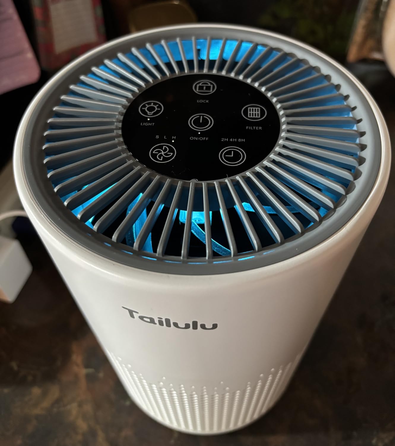 Air Purifiers for Bedroom Home Pets 1200 Ft², Tailulu H13 True HEPA Air Filter Portable Air Purifier with 12dB Sleep Mode, Speed Control, Timer, Quiet Air Cleaner For Odor Dust Smoke Pollen AP050 Customer Review Air Purifiers for Bedroom Home Pets 1200 Ft², Tailulu H13 True HEPA Air Filter Portable Air Purifier with 12dB Sleep Mode, Speed Control, Timer, Quiet Air Cleaner For Odor Dust Smoke Pollen AP050 - Customer Photo 1