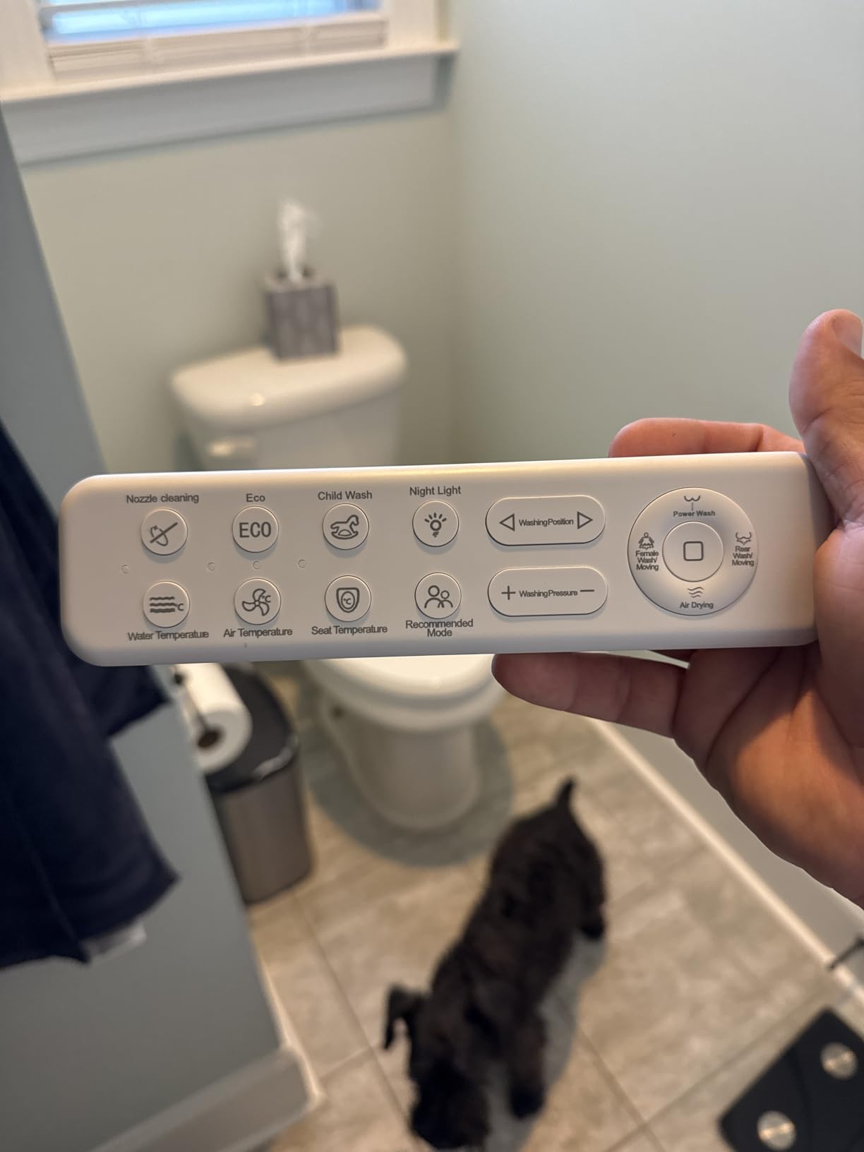 FVZ Bidet Toilet Seat Elongated Smart Heated Toilet Seat with Warm Water & Dryer, Feminine & Child Wash, Self-Clean Stainless Steel Nozzle, Adjustable Water Pressure, Slow Close Lid Customer Review Image FVZ Bidet Toilet Seat Elongated Smart Heated Toilet Seat with Warm Water & Dryer, Feminine & Child Wash, Self-Clean Stainless Steel Nozzle, Adjustable Water Pressure, Slow Close Lid - Customer Photo 2
