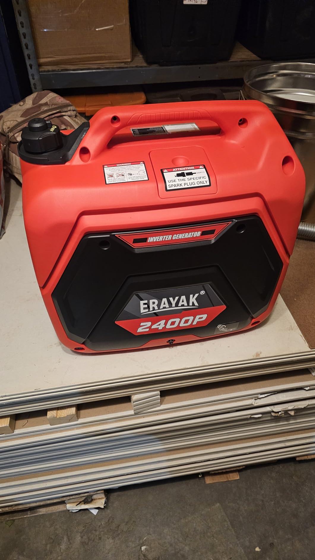 ERAYAK 4500W Portable Inverter Generator for Home Use, Super Quiet Small Generator for Camping Outdoor Emergency Power Backup, Gas Powered Engine, ECO Mode, EPA Compliant Customer Review ERAYAK 4500W Portable Inverter Generator for Home Use, Super Quiet Small Generator for Camping Outdoor Emergency Power Backup, Gas Powered Engine, ECO Mode, EPA Compliant - Customer Photo 2