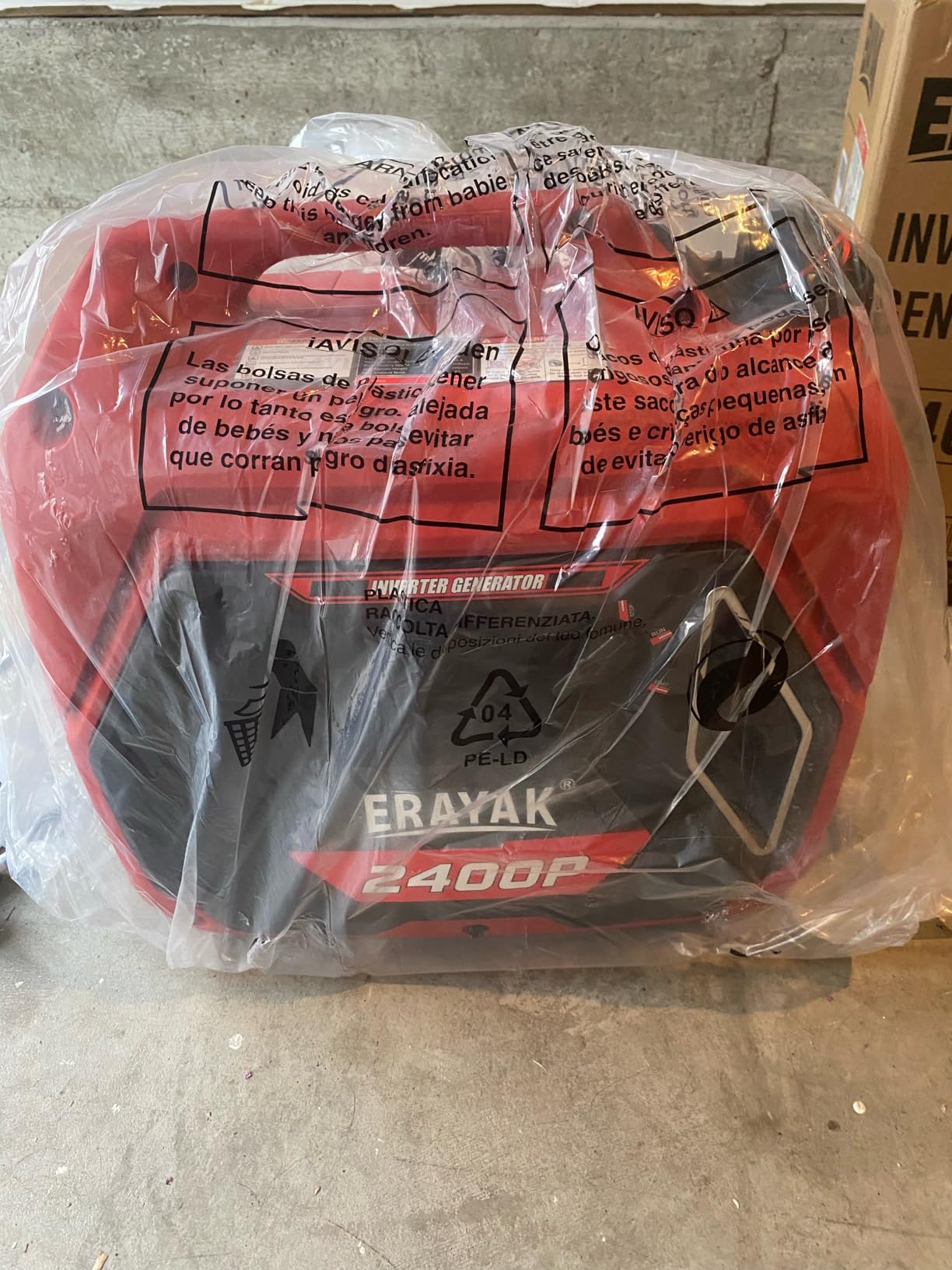 ERAYAK 4500W Portable Inverter Generator for Home Use, Super Quiet Small Generator for Camping Outdoor Emergency Power Backup, Gas Powered Engine, ECO Mode, EPA Compliant Customer Review ERAYAK 4500W Portable Inverter Generator for Home Use, Super Quiet Small Generator for Camping Outdoor Emergency Power Backup, Gas Powered Engine, ECO Mode, EPA Compliant - Customer Photo 5