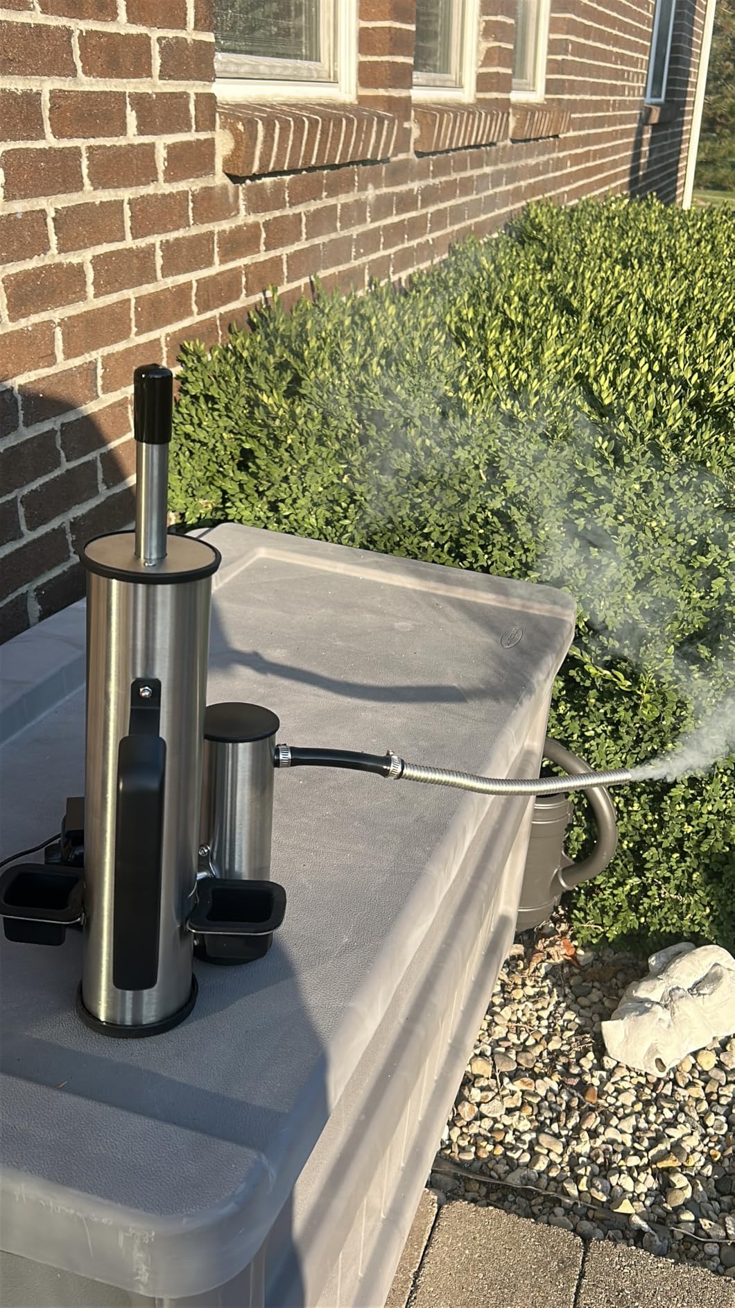 Smoke Generator For Cheese, Smoke Tube For Pellet Smoker, Portable Electric Smoke Maker Outdoor Smoker Accessories, Hot or Cold Smoking Attachment for any Grill or Smoke, Best Gifts for Men, Dad Customer Review Smoke Generator For Cheese, Smoke Tube For Pellet Smoker, Portable Electric Smoke Maker Outdoor Smoker Accessories, Hot or Cold Smoking Attachment for any Grill or Smoke, Best Gifts for Men, Dad - Customer Photo 2