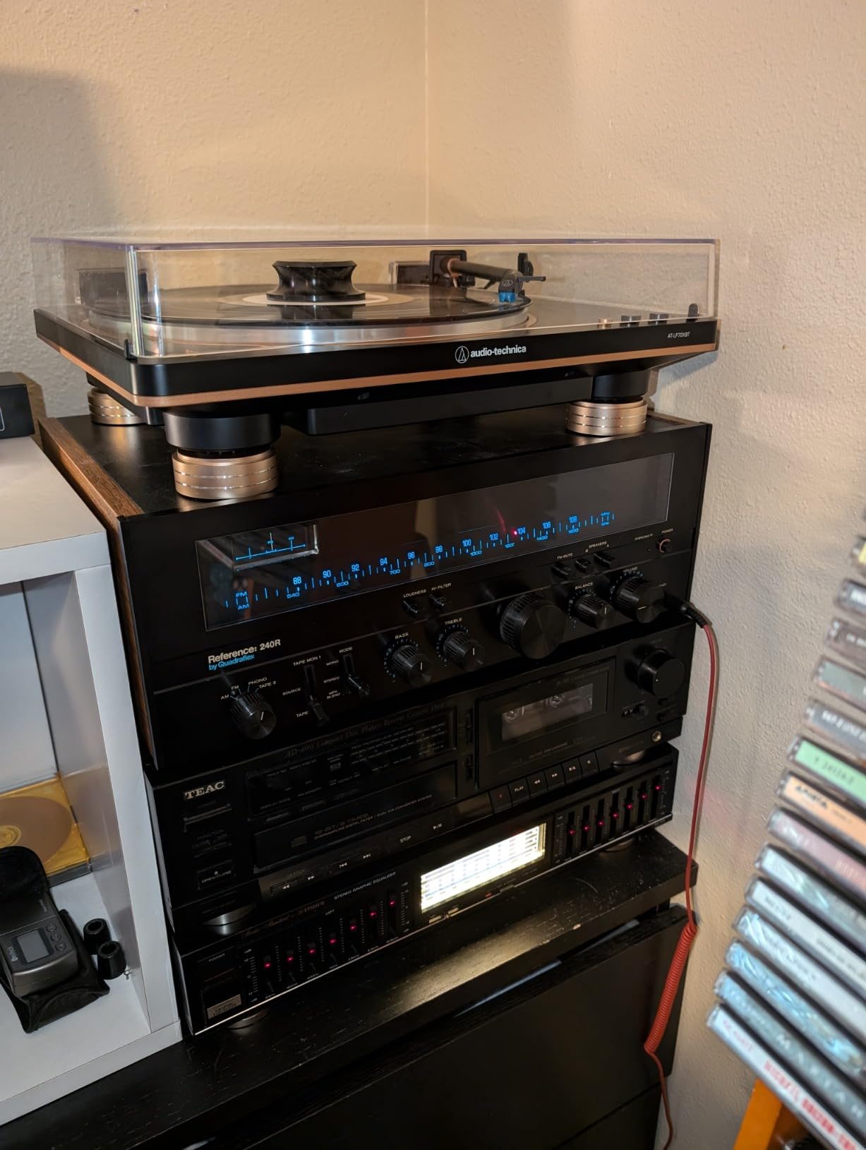 Audio-Technica AT-LP70XBT Wireless Turntable (Black/Silver) Customer Review Audio-Technica AT-LP70XBT Wireless Turntable (Black/Silver) - Customer Photo 1