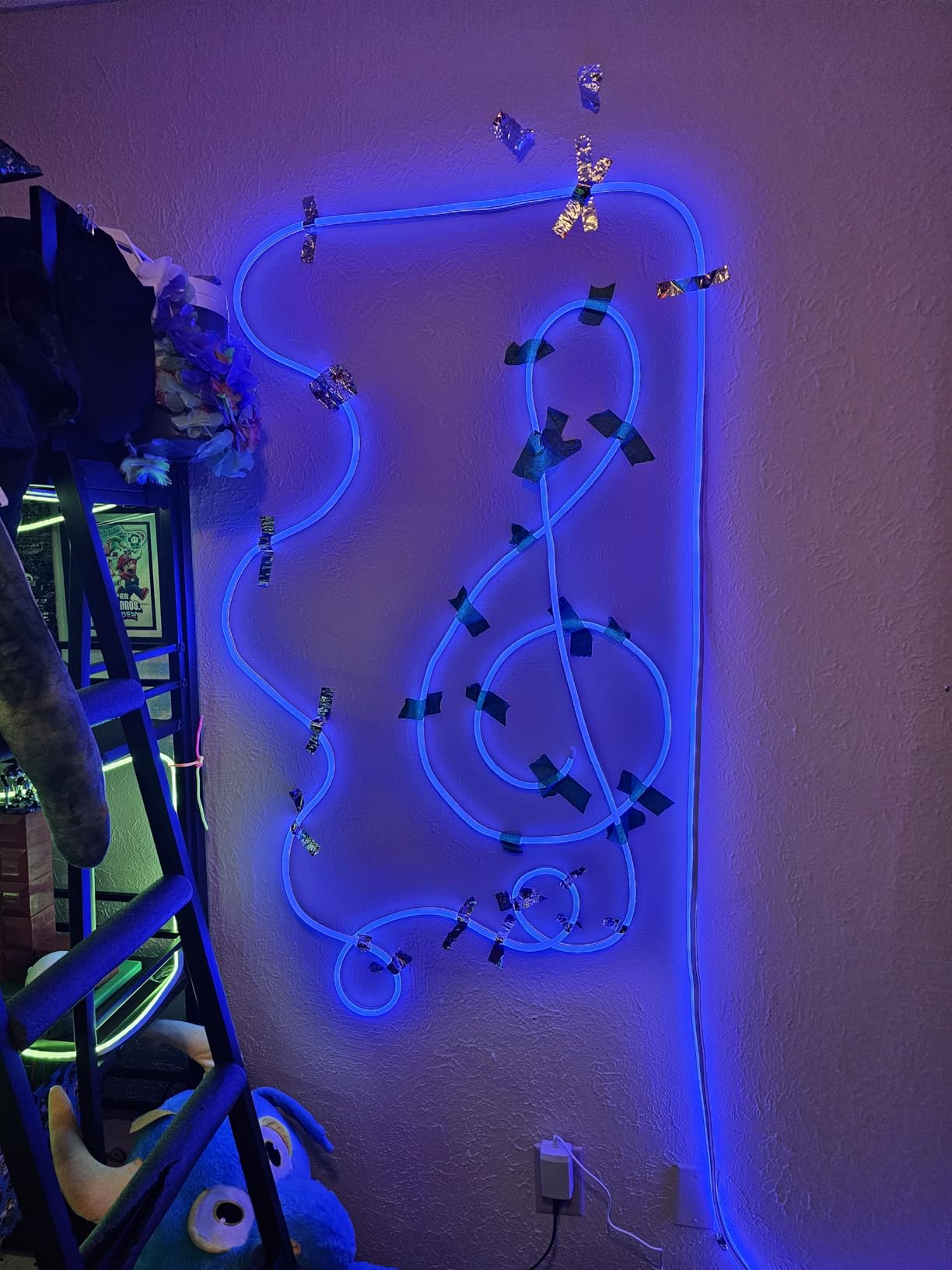 Lepro N1 AI Smart RGB Rope Lights for Christmas Decorations, LLM AI Generated Lighting, LightBeats Music Sync, Color Segment DIY, Voice Control Via App, 32.8ft Wi-Fi & Bluetooth LED Strip Lights Customer Review Lepro N1 AI Smart RGB Rope Lights for Christmas Decorations, LLM AI Generated Lighting, LightBeats Music Sync, Color Segment DIY, Voice Control Via App, 32.8ft Wi-Fi & Bluetooth LED Strip Lights - Customer Photo 1