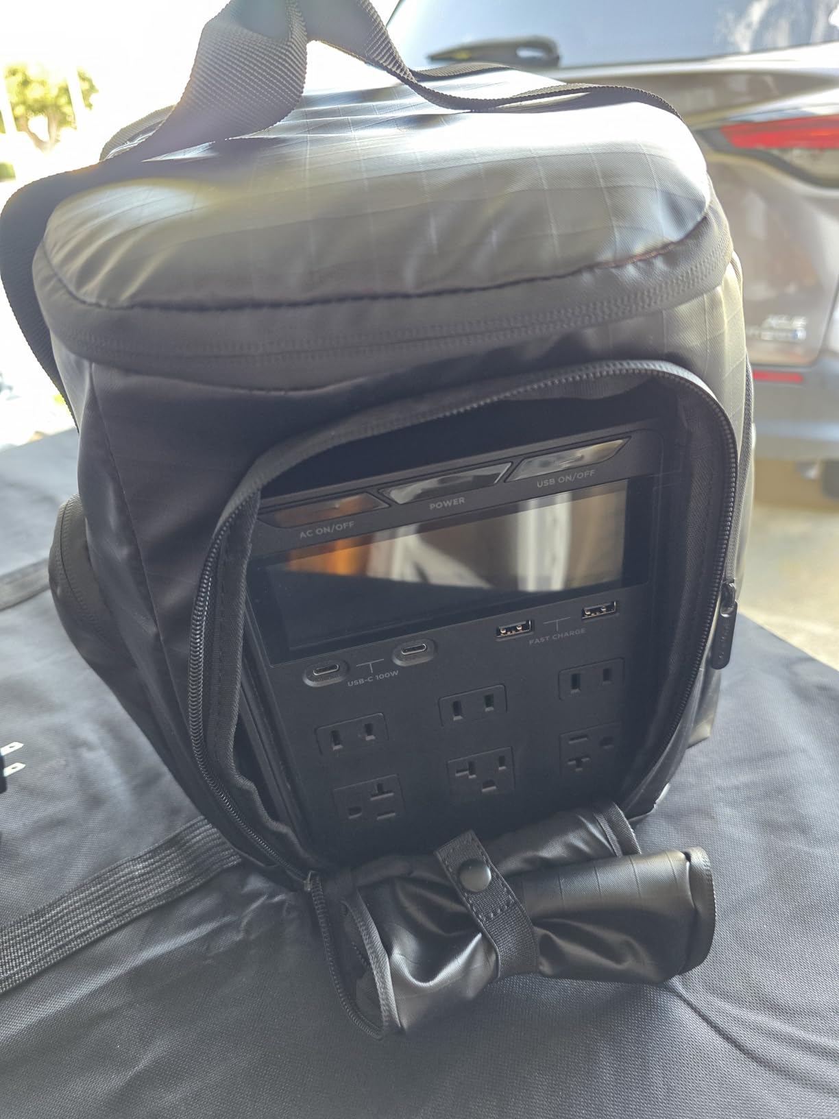 EF ECOFLOW DELTA 3 Portable Power Station, 1024Wh LiFePO4 Battery, Full Charge in 56 Min, 1800W AC/100W USB-C Output, Solar Generator(Solar Panel Optional) for Home Backup Power, Camping & RVs - Customer Photo 1