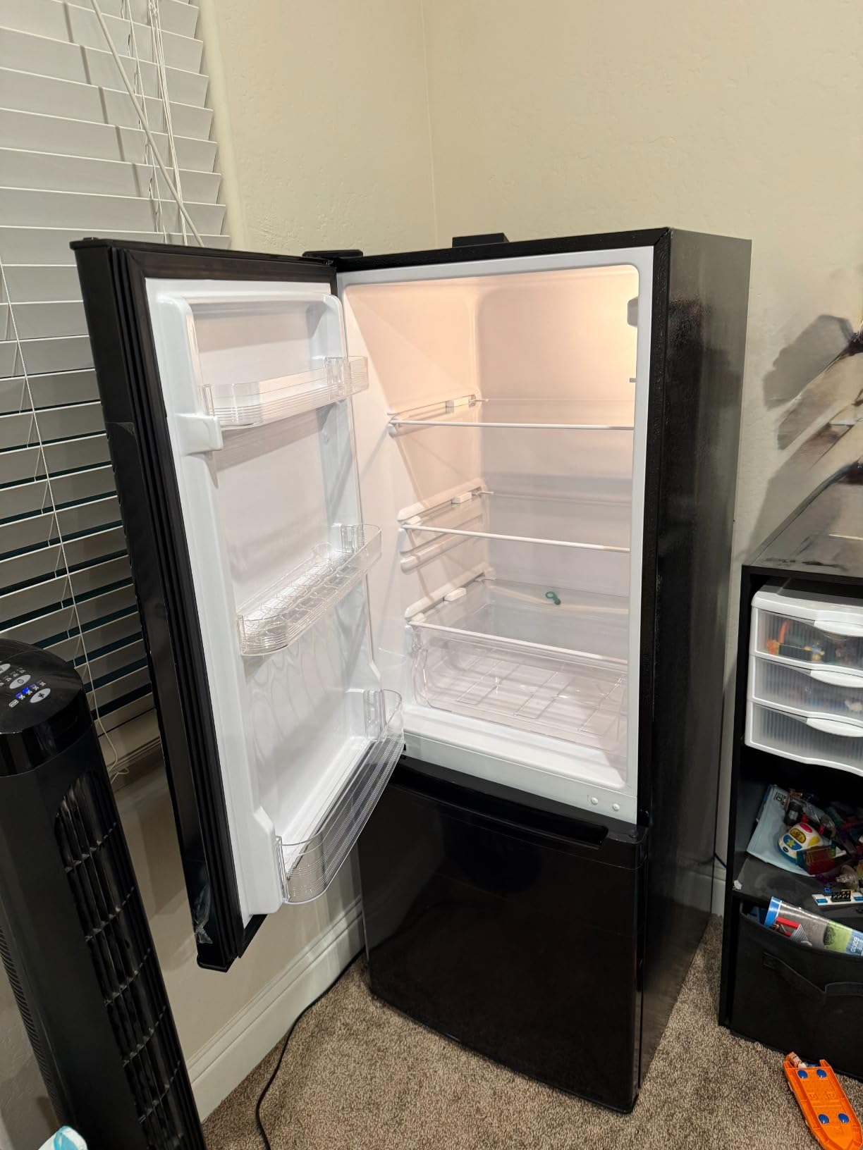 BANGSON 7.1 Cu.Ft Refrigerator with Freezer, Apartment Size Fridge with Bottom Freezer, for Apartment, Office, Kitchen and Garage, Stainless Steel, Silver Customer Review BANGSON 7.1 Cu.Ft Refrigerator with Freezer, Apartment Size Fridge with Bottom Freezer, for Apartment, Office, Kitchen and Garage, Stainless Steel, Silver - Customer Photo 1