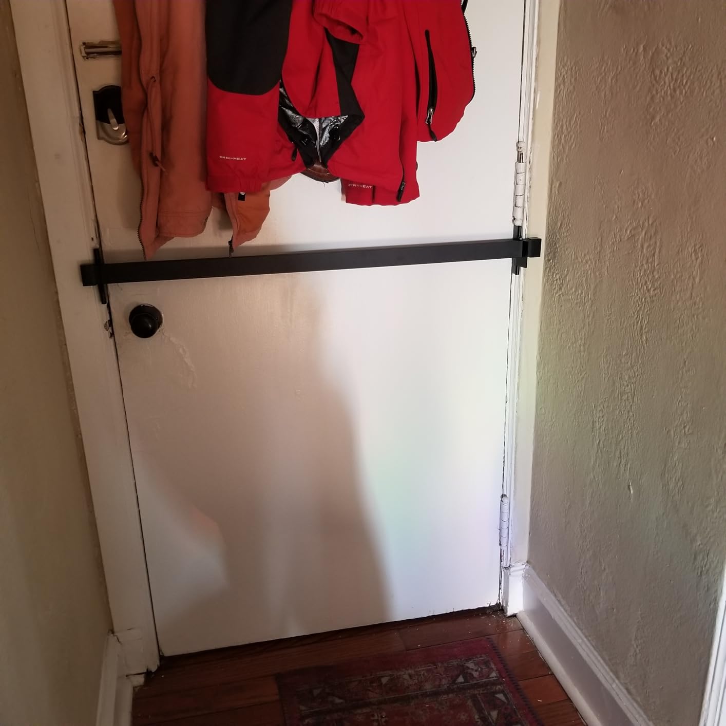 Door Security Bar-by Doorricade-Secure The Entire Width of Your Inward Opening Front Door-Safe Room. Fits Doors up to 32 Door Security Bar-by Doorricade-Secure The Entire Width of Your Inward Opening Front Door-Safe Room. Fits Doors up to 32