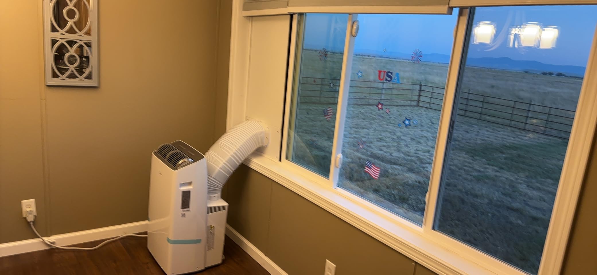 Midea Duo 14,000 BTU(12,000 BTU SACC) High Efficiency Inverter, Quiet Portable Air Conditioner, Cools up to 550 Sq.Ft., Works with Alexa/Google Assistant, Includes Remote Control&Window Kit (Renewed) Customer Review Midea Duo 14,000 BTU(12,000 BTU SACC) High Efficiency Inverter, Quiet Portable Air Conditioner, Cools up to 550 Sq.Ft., Works with Alexa/Google Assistant, Includes Remote Control&Window Kit (Renewed) - Customer Photo 1