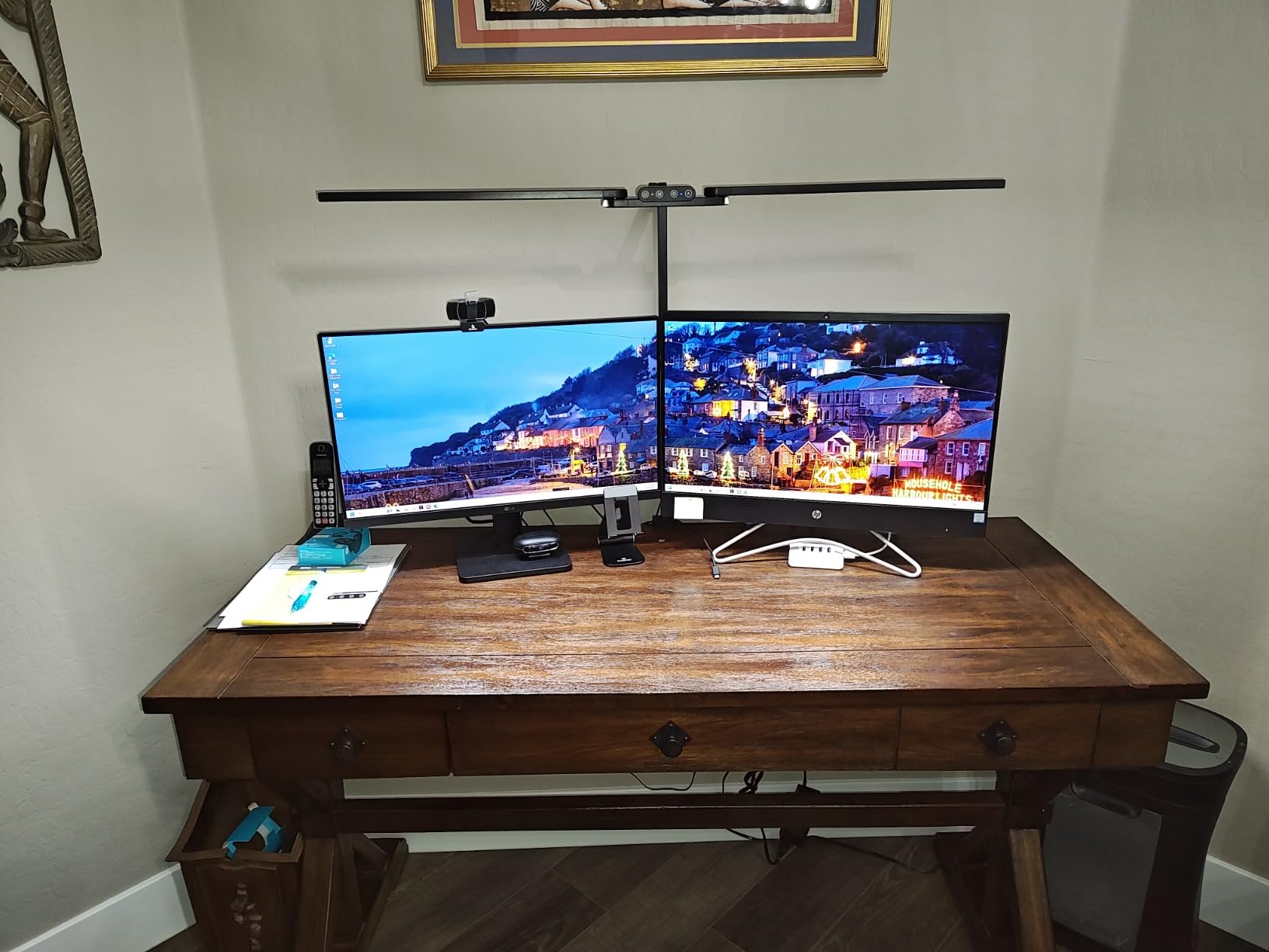 LED Architect Desk Lamp with Clamp - 24W Ultra Bright Adjustable Swing Arm Light for Home Office, 3000 Lumen Auto Dimming Computer Lamp with Stepless Touch Control, Rotatable for Video Calls, Drafting Customer Review LED Architect Desk Lamp with Clamp - 24W Ultra Bright Adjustable Swing Arm Light for Home Office, 3000 Lumen Auto Dimming Computer Lamp with Stepless Touch Control, Rotatable for Video Calls, Drafting - Customer Photo 1