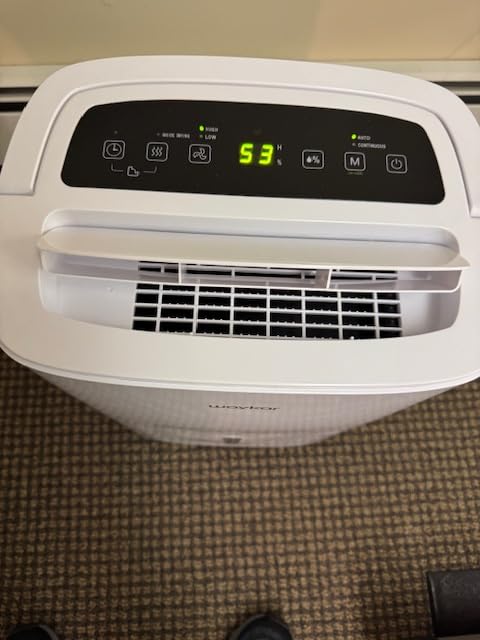 Waykar 2000 Sq. Ft Most Efficient Energy Star 2025 Dehumidifier for Home and Basement with Auto or Manual Drainage, Quiet 33dB Operation, 0.6 Gallon Water Tank Capacity Customer Review Waykar 2000 Sq. Ft Most Efficient Energy Star 2025 Dehumidifier for Home and Basement with Auto or Manual Drainage, Quiet 33dB Operation, 0.6 Gallon Water Tank Capacity - Customer Photo 1