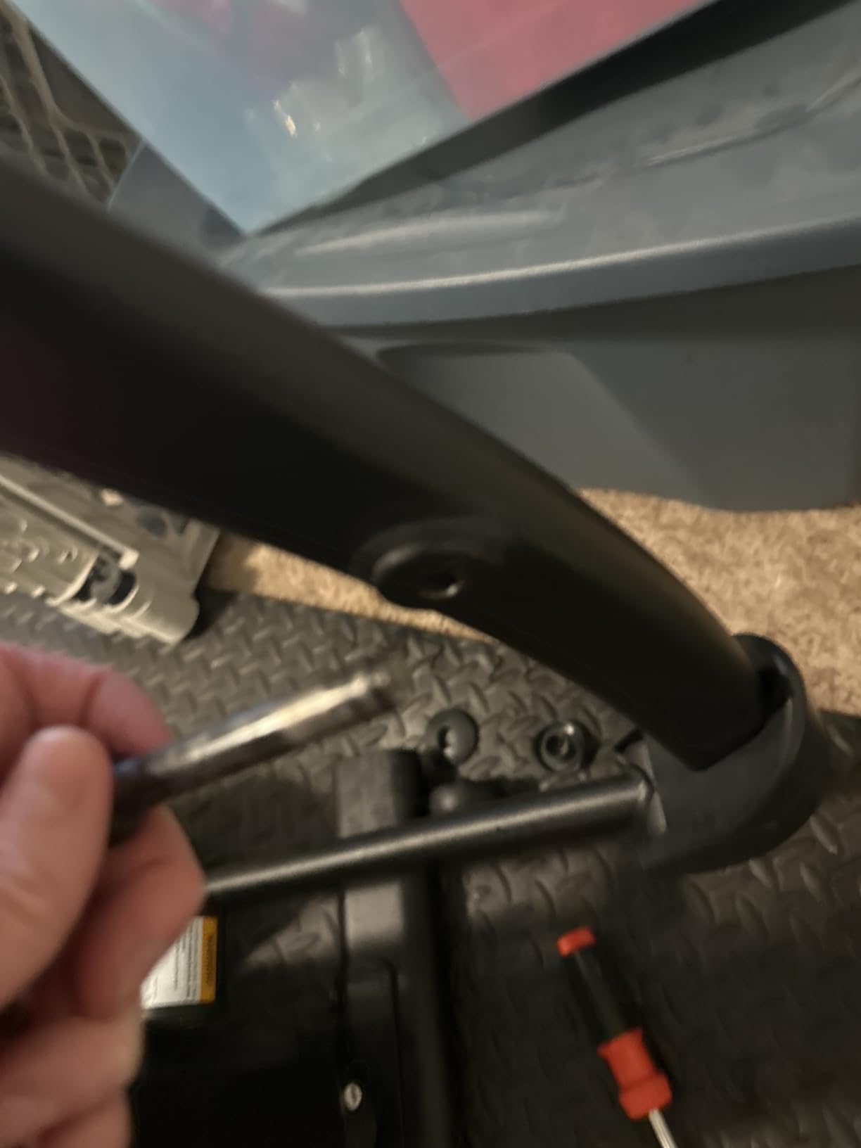 Merach Elliptical Machine, Elliptical Exercise Machine for Home with Hyper-Quiet Magnetic Drive System, Elliptical Training Machines with16.5-19IN Stride, Automatic Resistance, 400lbs Capacity - Customer Photo 1