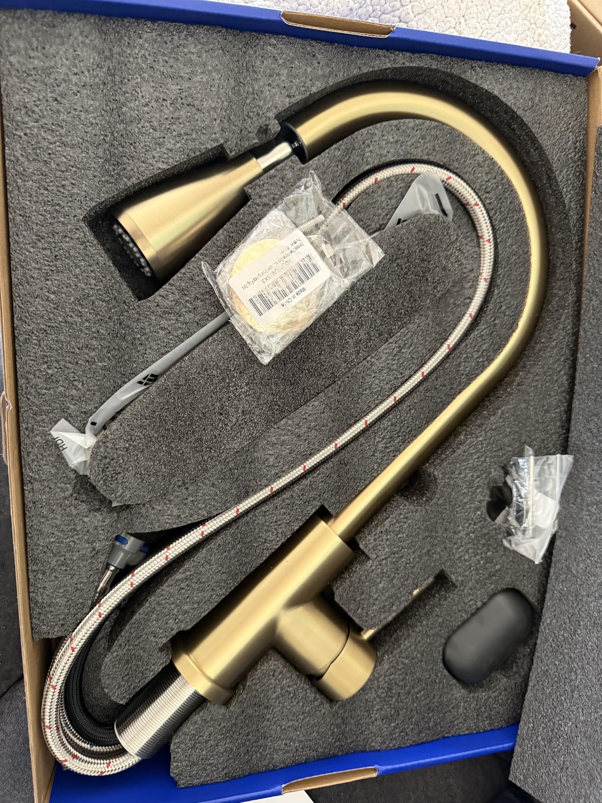Kitchen Faucets with Pull Down Sprayer, High Arc Single Handle Stainless Steel Commercial Kitchen Faucet 1 or 3 Hole Sink Faucet Customer Review Kitchen Faucets with Pull Down Sprayer, High Arc Single Handle Stainless Steel Commercial Kitchen Faucet 1 or 3 Hole Sink Faucet - Customer Photo 1