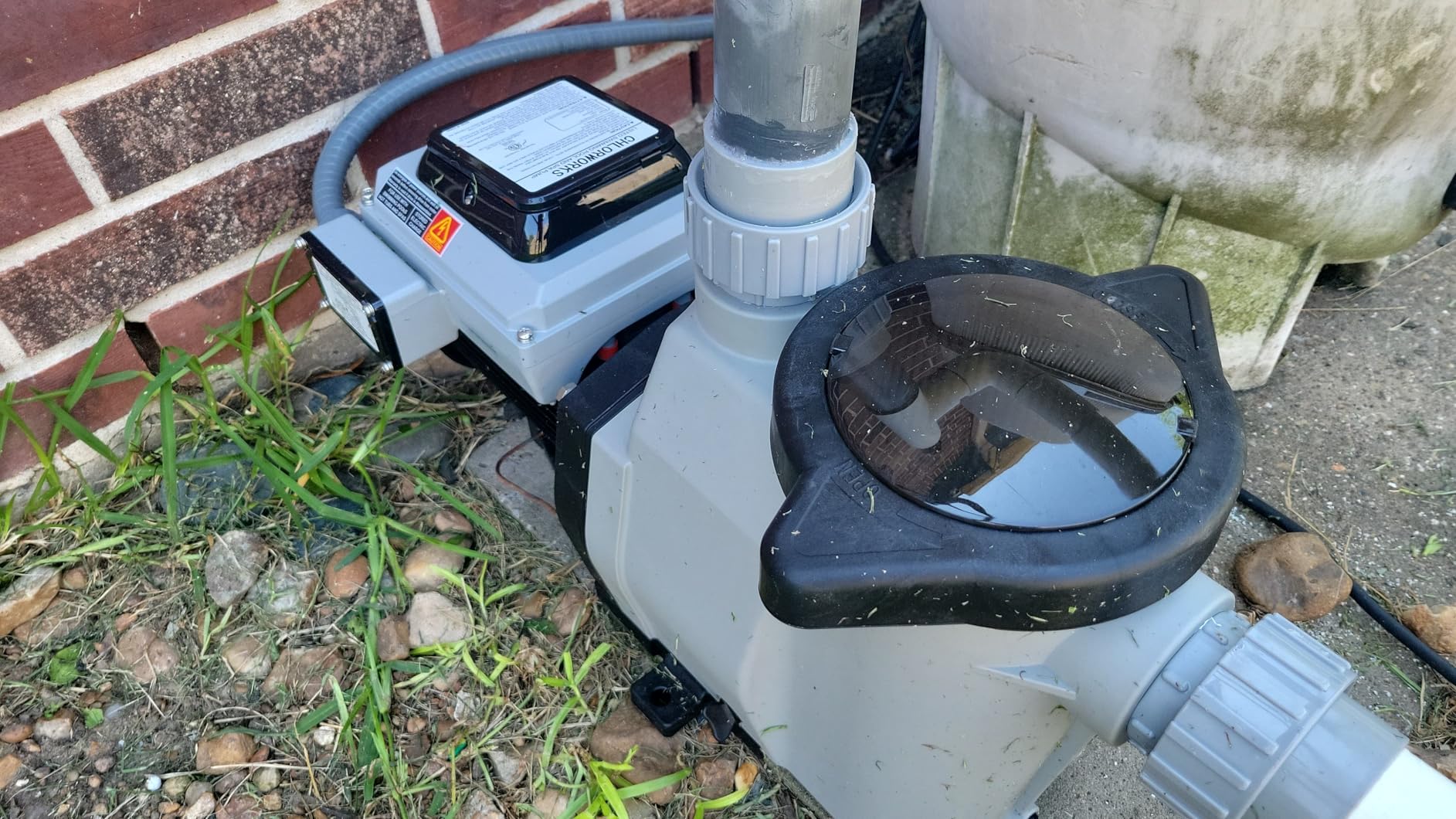 CHLORWORKS Variable Speed Pool Pump Inground 1.5 HP - Energy Star Certified with Filter Basket Customer Review CHLORWORKS Variable Speed Pool Pump Inground 1.5 HP - Energy Star Certified with Filter Basket - Customer Photo 1
