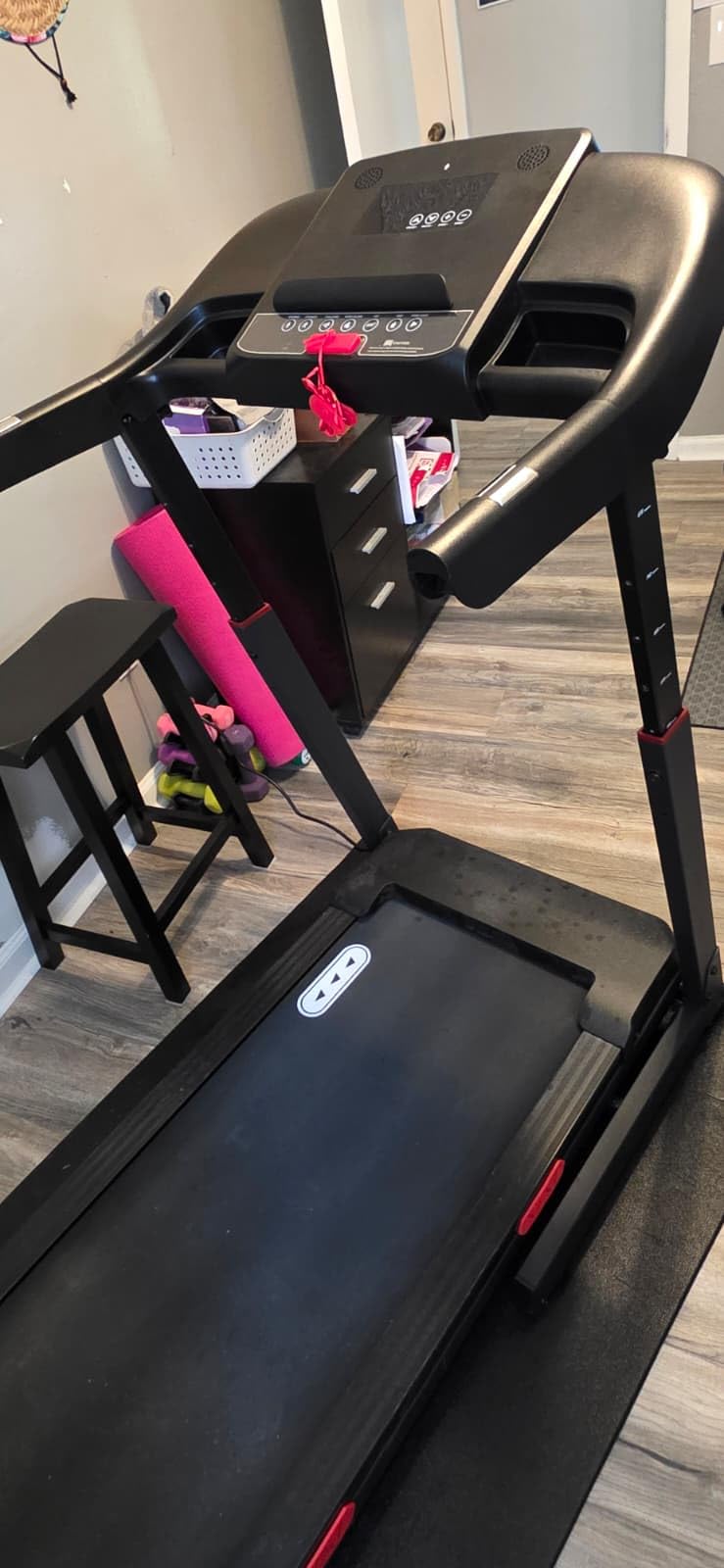 CIIHI Treadmill with Auto Incline - Adjustable Height Handrail 15% Auto Incline Treadmill with 400 lbs Capacity - Foldable Running Machine for Home with APP, Voice Control and Speaker - 8.7 MPH Customer Review CIIHI Treadmill with Auto Incline - Adjustable Height Handrail 15% Auto Incline Treadmill with 400 lbs Capacity - Foldable Running Machine for Home with APP, Voice Control and Speaker - 8.7 MPH - Customer Photo 2
