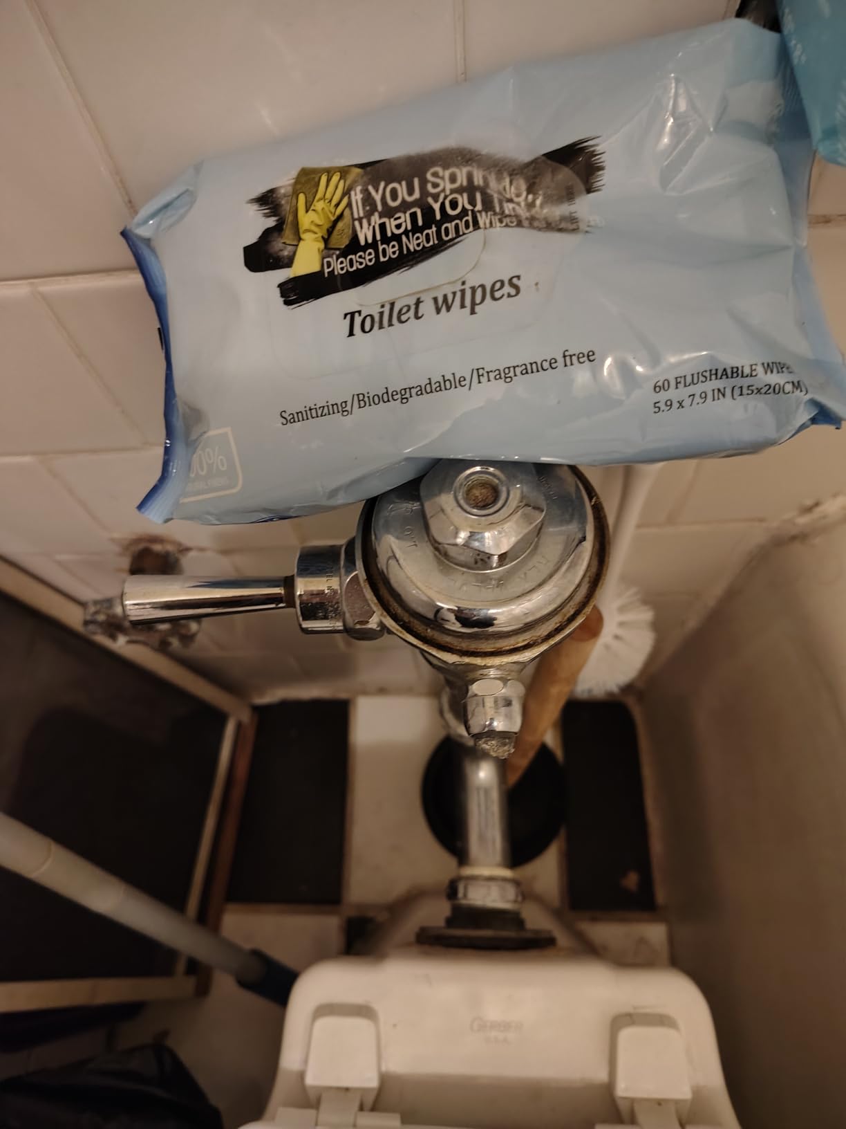 3 Pack Refill Pack Toilet Seat Wipes Customer Review 3 Pack Refill Pack Toilet Seat Wipes - Customer Photo 1