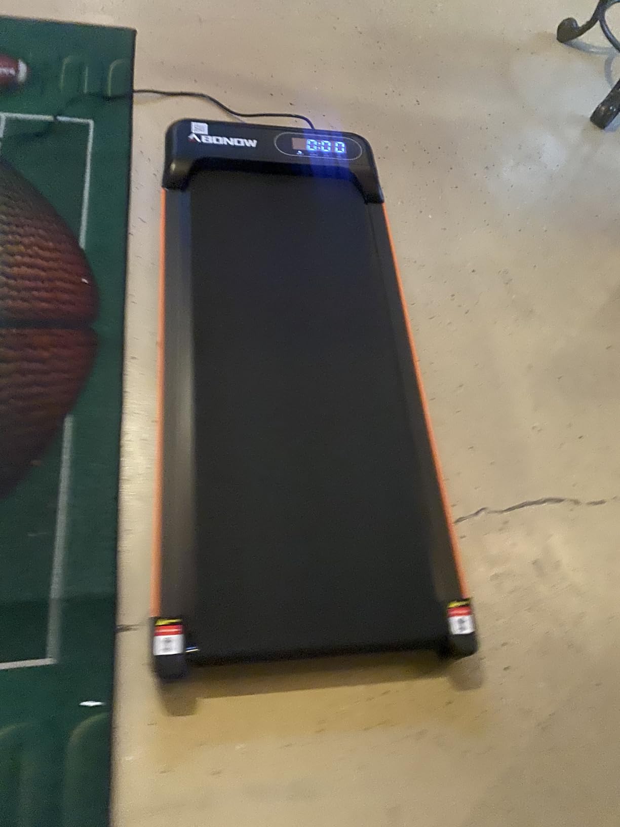 Walking Pad, Under Desk Treadmill with Incline for Home Office 2.5HP Portable Walking Treadmill with 265 Lbs Weight Capacity Walking Machine, Remote Control, LED Display Customer Review Walking Pad, Under Desk Treadmill with Incline for Home Office 2.5HP Portable Walking Treadmill with 265 Lbs Weight Capacity Walking Machine, Remote Control, LED Display - Customer Photo 3