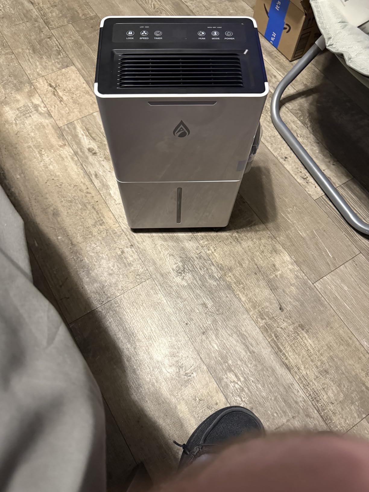 1500 Sq. ft Dehumidifier for Basement and Large Room, 21 Pints Dehumidifiers for Home with Drain Hose, Intelligent Humidity Control, 3 Modes, 24H Timer, Ideal for RV, Bathroom, Bedroom Customer Review 1500 Sq. ft Dehumidifier for Basement and Large Room, 21 Pints Dehumidifiers for Home with Drain Hose, Intelligent Humidity Control, 3 Modes, 24H Timer, Ideal for RV, Bathroom, Bedroom - Customer Photo 1
