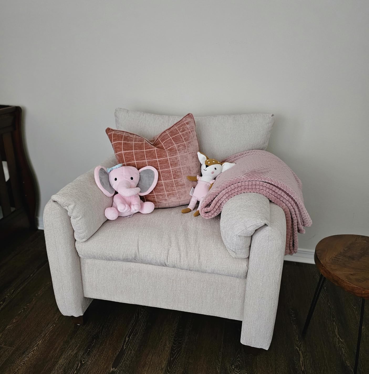 Chenille Oversized Armchair, 38.6 Chenille Oversized Armchair, 38.6