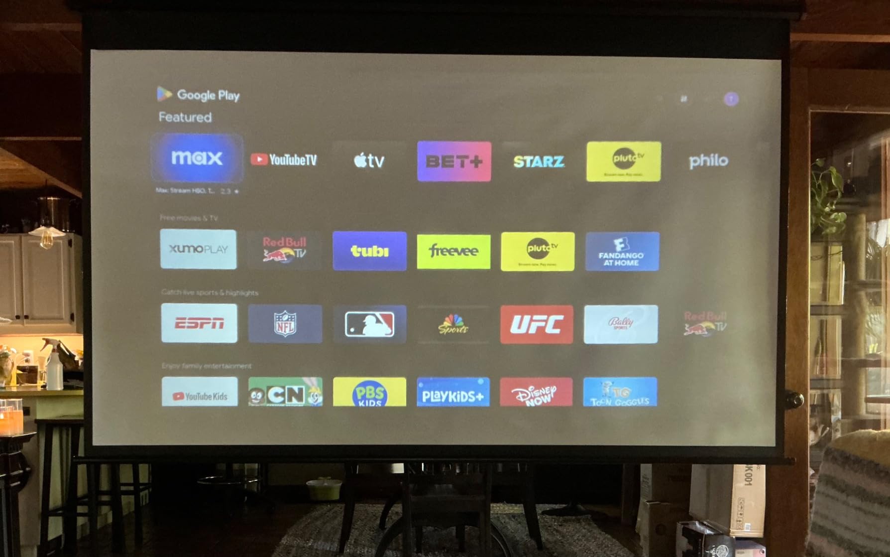 Mini Projector, Rechargeable Portable Outdoor Smart Projector with 4K Support, Auto Keystone, Android 11 Small Projector with WiFi and Bluetooth, Electric Focus Home Theater for iphone Customer Review Mini Projector, Rechargeable Portable Outdoor Smart Projector with 4K Support, Auto Keystone, Android 11 Small Projector with WiFi and Bluetooth, Electric Focus Home Theater for iphone - Customer Photo 1