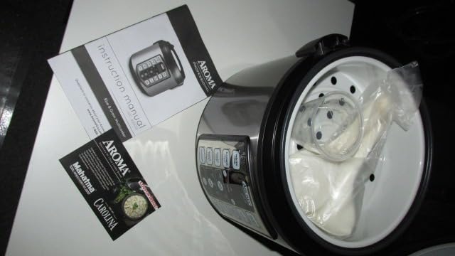 AROMA® CoreCoat™ Digital Rice Cooker & Steamer for Brown Rice with Nonstick Ceramic Coating (8 Cups Cooked, 4 Cups Uncooked) Customer Review AROMA® CoreCoat™ Digital Rice Cooker & Steamer for Brown Rice with Nonstick Ceramic Coating (8 Cups Cooked, 4 Cups Uncooked) - Customer Photo 4