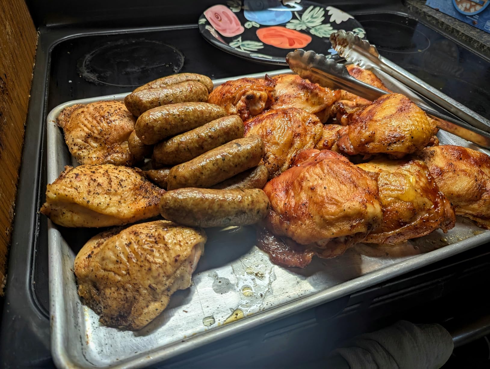 Traeger Grills Woodridge Electric Wood Pellet Grill and Smoker, Wi-Fi Temperature Control up to 500 Degrees, 860 Sq. In. Cooking Capacity, 6-in-1 for Outdoor Grilling, Smoking, and BBQ, TFB86MLH Customer Review Traeger Grills Woodridge Electric Wood Pellet Grill and Smoker, Wi-Fi Temperature Control up to 500 Degrees, 860 Sq. In. Cooking Capacity, 6-in-1 for Outdoor Grilling, Smoking, and BBQ, TFB86MLH - Customer Photo 1