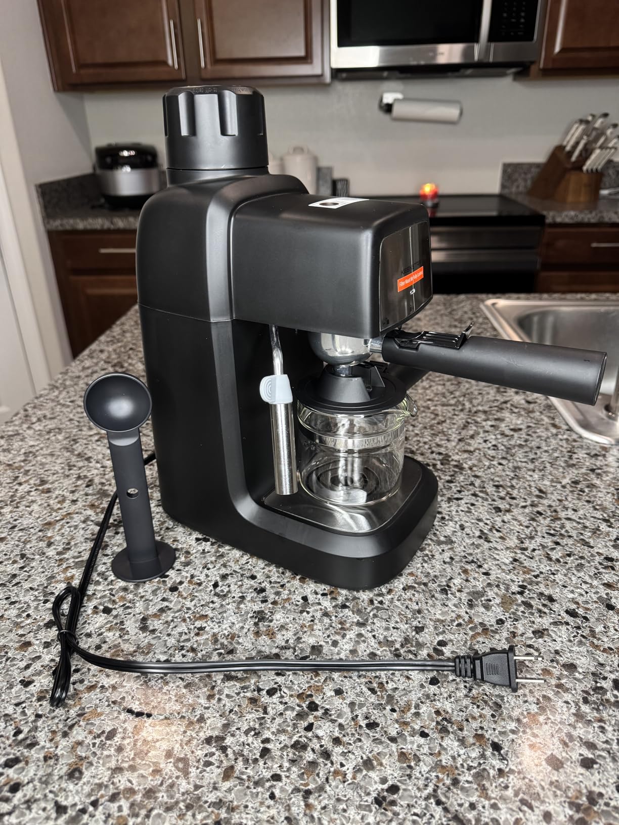 3.5Bar Espresso Machine with Milk Frother Customer Review 3.5Bar Espresso Machine with Milk Frother - Customer Photo