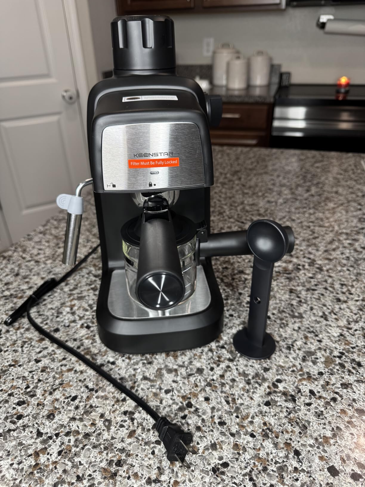 3.5Bar Espresso Machine with Milk Frother Customer Review 3.5Bar Espresso Machine with Milk Frother - Customer Photo