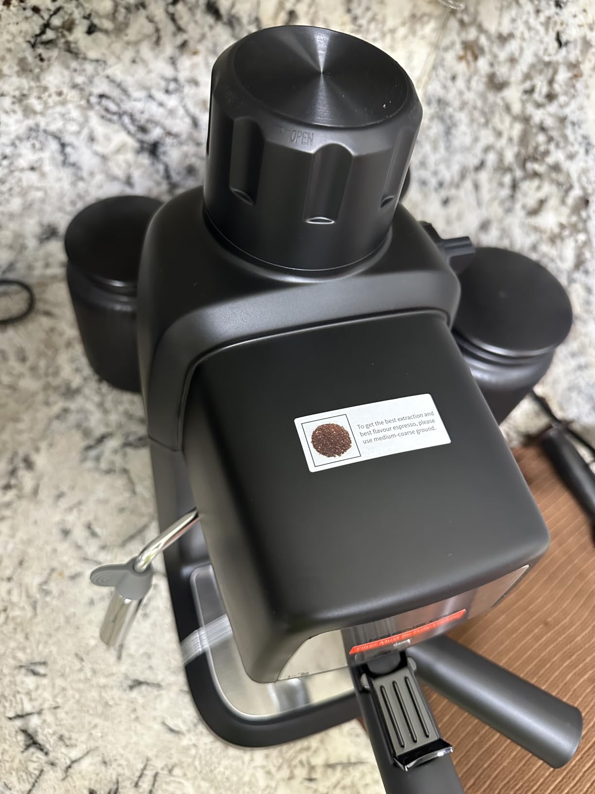 3.5Bar Espresso Machine with Milk Frother Customer Review 3.5Bar Espresso Machine with Milk Frother - Customer Photo