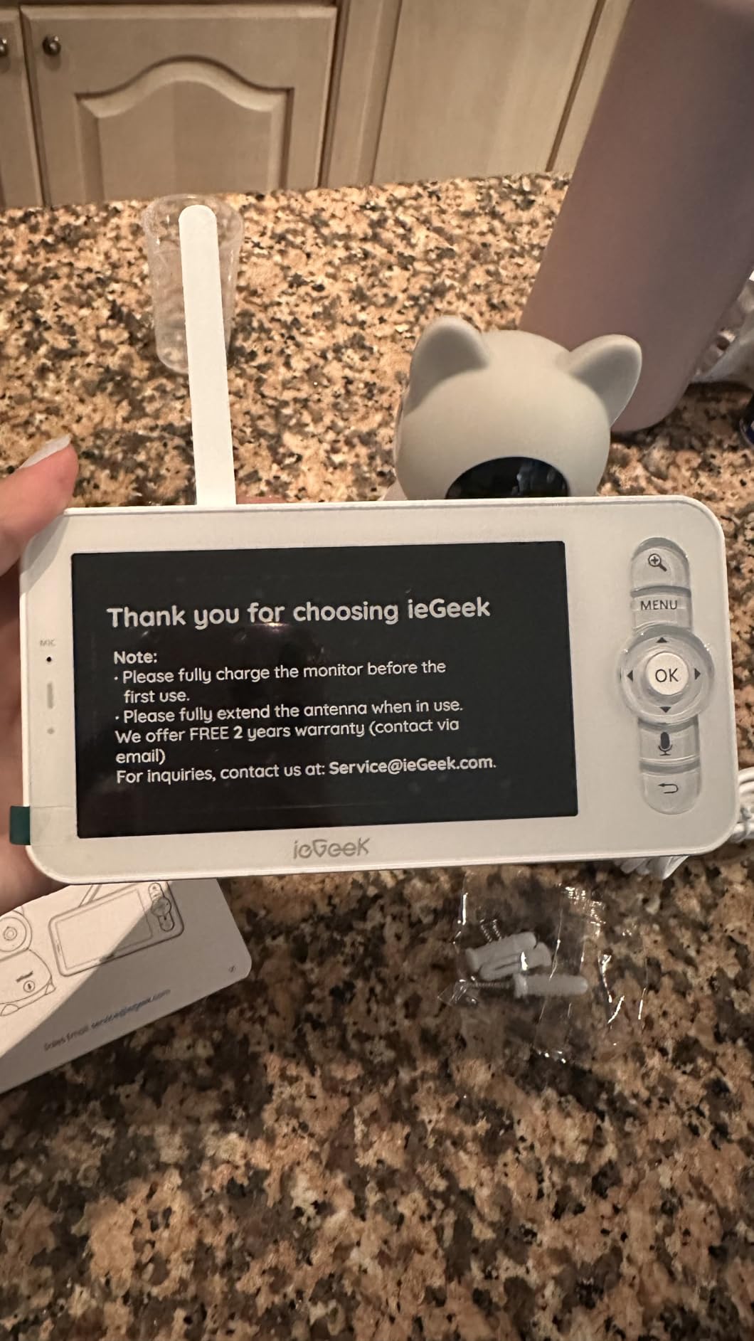 ieGeek Baby Monitor with 5 ieGeek Baby Monitor with 5