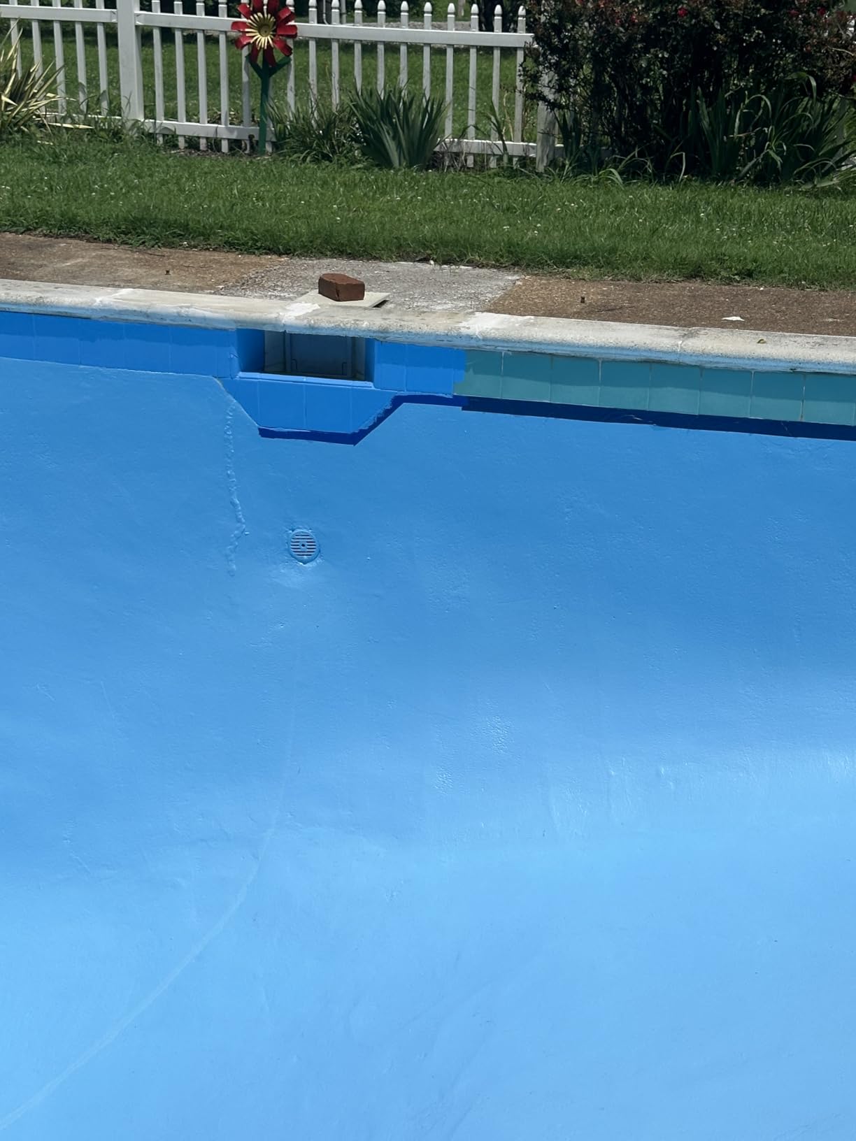 In The Swim Dark Blue Epoxy Swimming Pool Paint - Epoxy-Base, High Gloss, Swimming Pool Paint - Long Lasting Stain Resistant - 1 Gallon Customer Review In The Swim Dark Blue Epoxy Swimming Pool Paint - Epoxy-Base, High Gloss, Swimming Pool Paint - Long Lasting Stain Resistant - 1 Gallon - Customer Photo 1