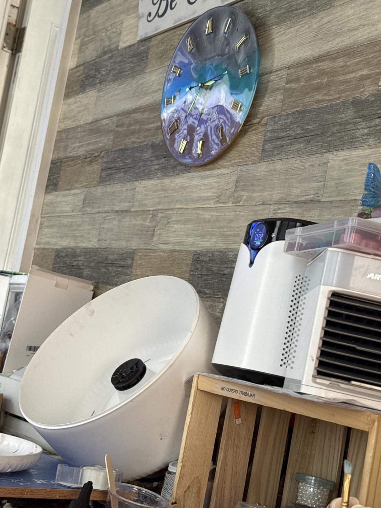 KBOSRZM Air Purifier for Epoxy Resin, Smart Resin Air Purifier with H13 True HEPA Filter 3-in-1, Air Filtration System for Resin Molding & Casting, DIY Art Epoxy Resin Tools Accessories Supplies Customer Review KBOSRZM Air Purifier for Epoxy Resin, Smart Resin Air Purifier with H13 True HEPA Filter 3-in-1, Air Filtration System for Resin Molding & Casting, DIY Art Epoxy Resin Tools Accessories Supplies - Customer Photo 1