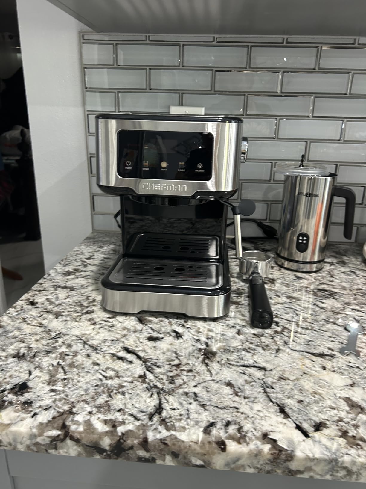 Chefman CraftBrew Espresso Machine Customer Review Chefman CraftBrew Espresso Machine - Customer Photo