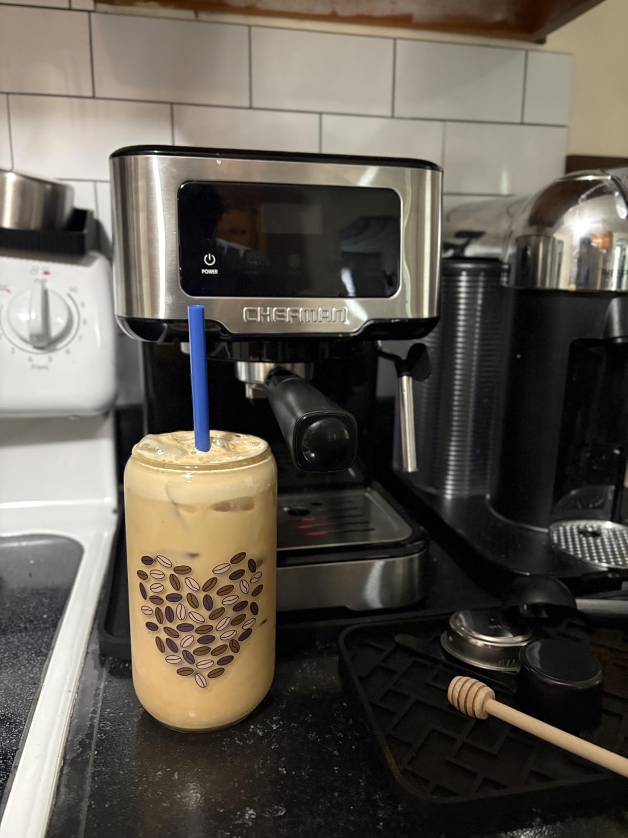 Chefman CraftBrew Espresso Machine Customer Review Chefman CraftBrew Espresso Machine - Customer Photo