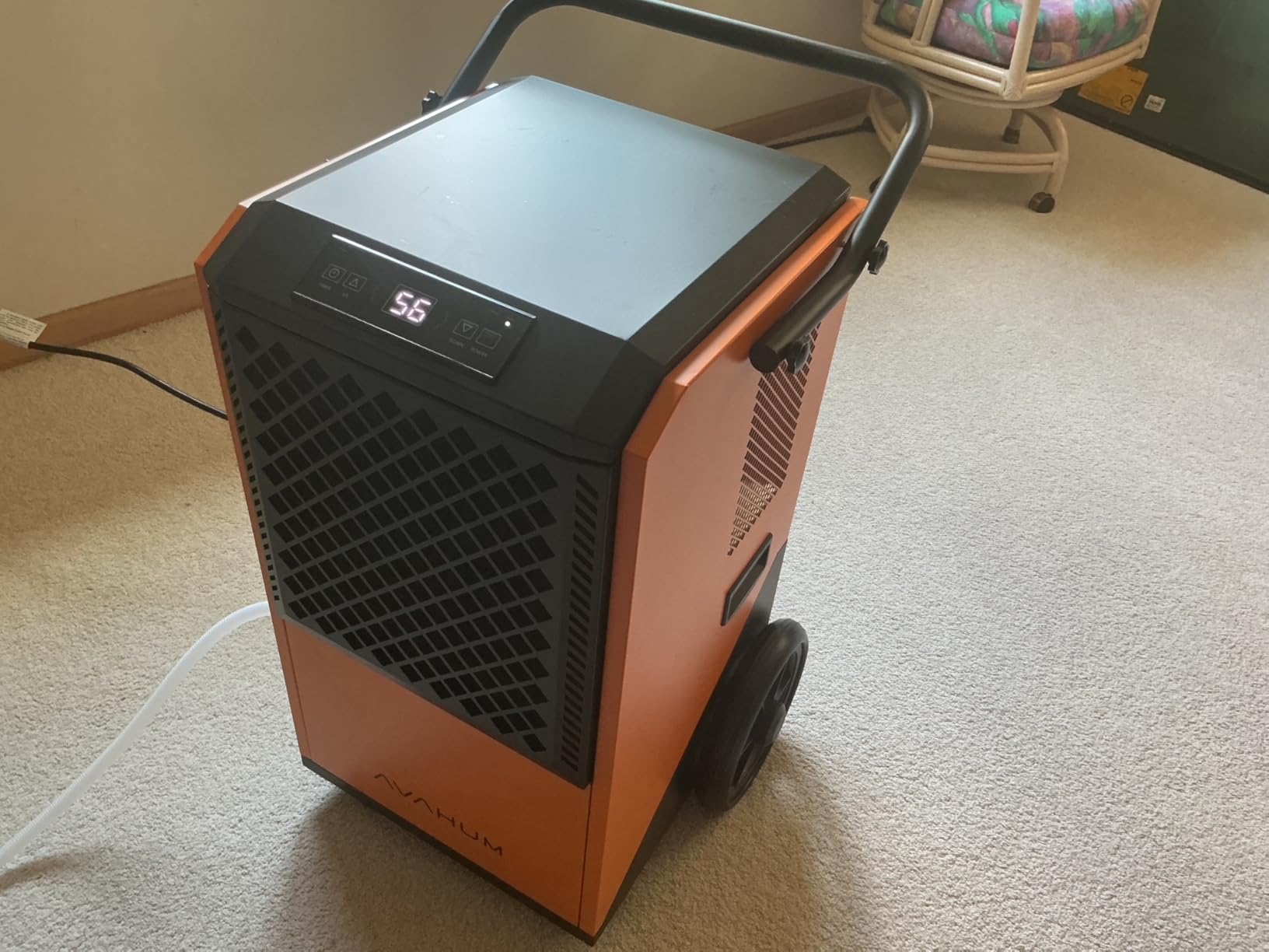 Commercial Dehumidifier for Basements,305 Pint, 9000 sqft Large Spaces,38 Gallon/Day.Commercial Grade Dehumidifiers for Industrial,24H Timer,Continuous Dehumidification,Auto defrost. Customer Review Commercial Dehumidifier for Basements,305 Pint, 9000 sqft Large Spaces,38 Gallon/Day.Commercial Grade Dehumidifiers for Industrial,24H Timer,Continuous Dehumidification,Auto defrost. - Customer Photo 1
