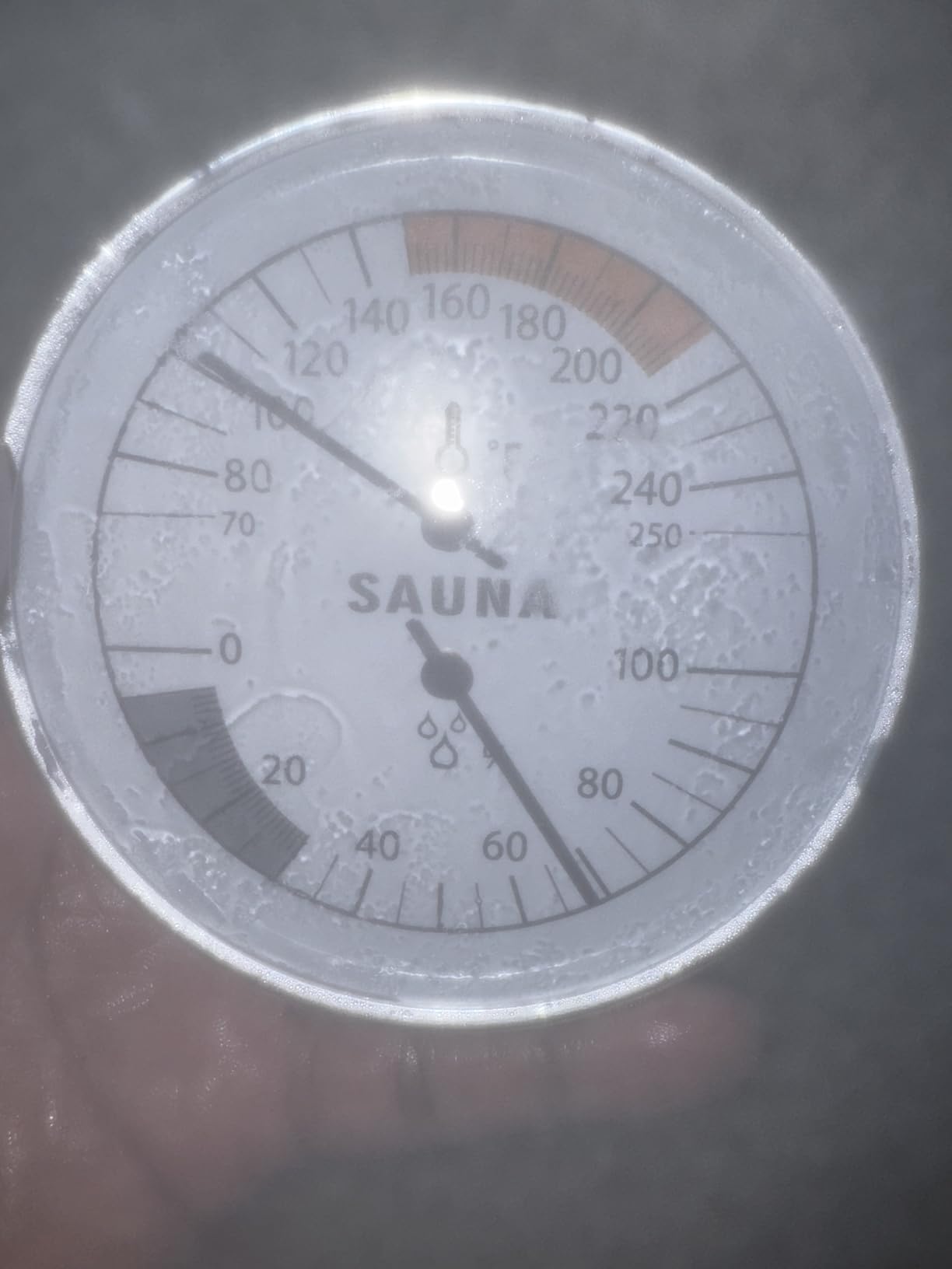 Sauna Thermometer and Hygrometer Combo – Precise Temperature & Humidity Gauge for Sauna Roomsk, Temperature Range 70-250°F, Humidity Range 0-100% - Customer Photo 3