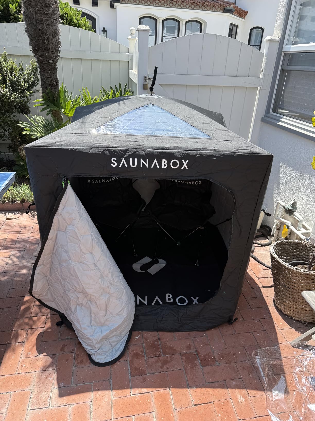 SAUNABOX SmartSteam Kit Pro | Personal Steam Sauna for Home Use | Portable Sauna Tent with Chair, Mat & Case | Full-Body Steam Therapy for Relaxation, Detox & Recovery Customer Review SAUNABOX SmartSteam Kit Pro | Personal Steam Sauna for Home Use | Portable Sauna Tent with Chair, Mat & Case | Full-Body Steam Therapy for Relaxation, Detox & Recovery - Customer Photo 1