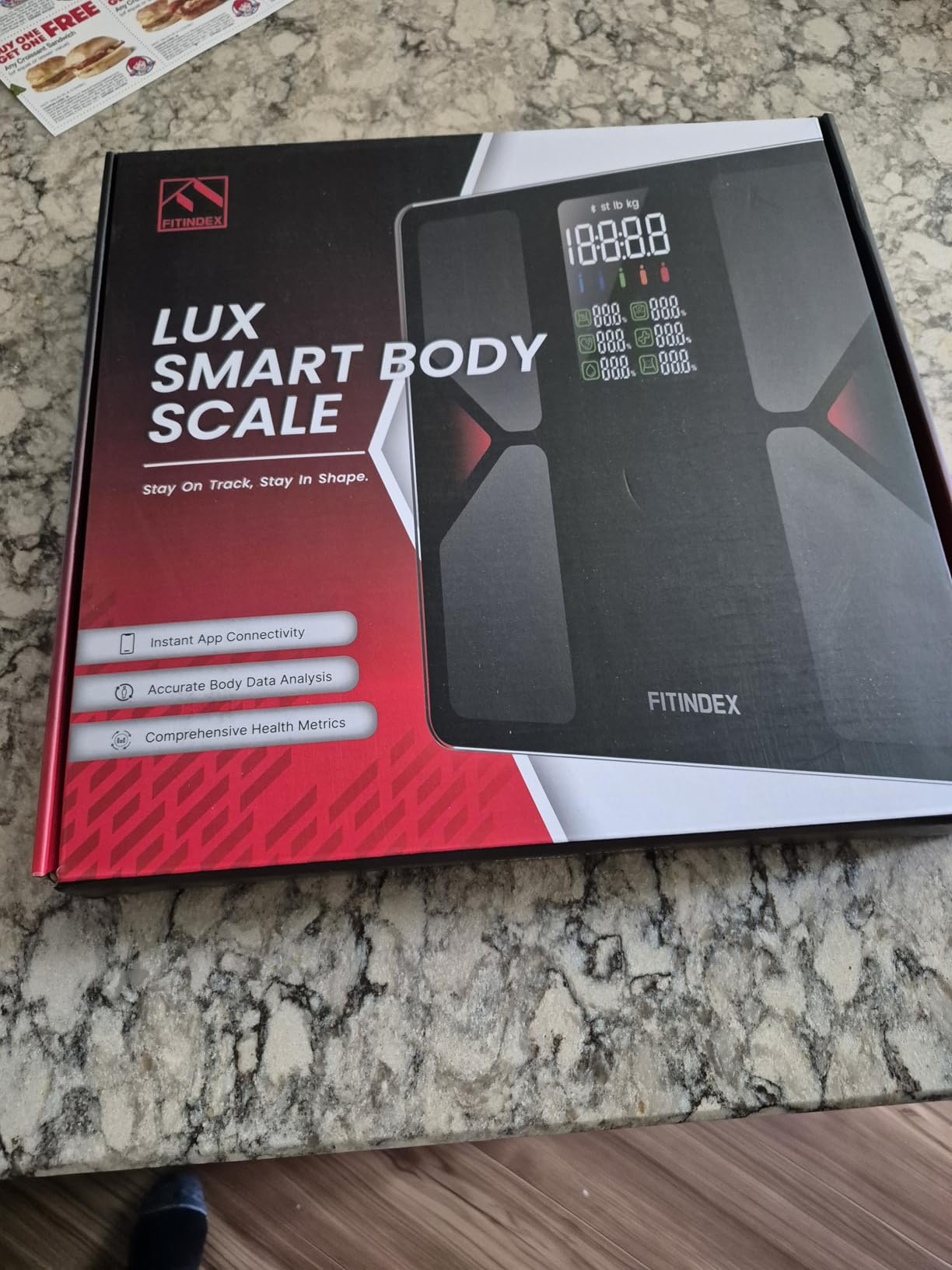 FITINDEX Smart Scale with BMI, Body Fat, Muscle Mass, Scale for Body Weight and Fat Percentage, High Accurate Bluetooth Scale with Large Display, 13 Body Composition Analyzer Sync APP, 500lbs, 11.8 FITINDEX Smart Scale with BMI, Body Fat, Muscle Mass, Scale for Body Weight and Fat Percentage, High Accurate Bluetooth Scale with Large Display, 13 Body Composition Analyzer Sync APP, 500lbs, 11.8