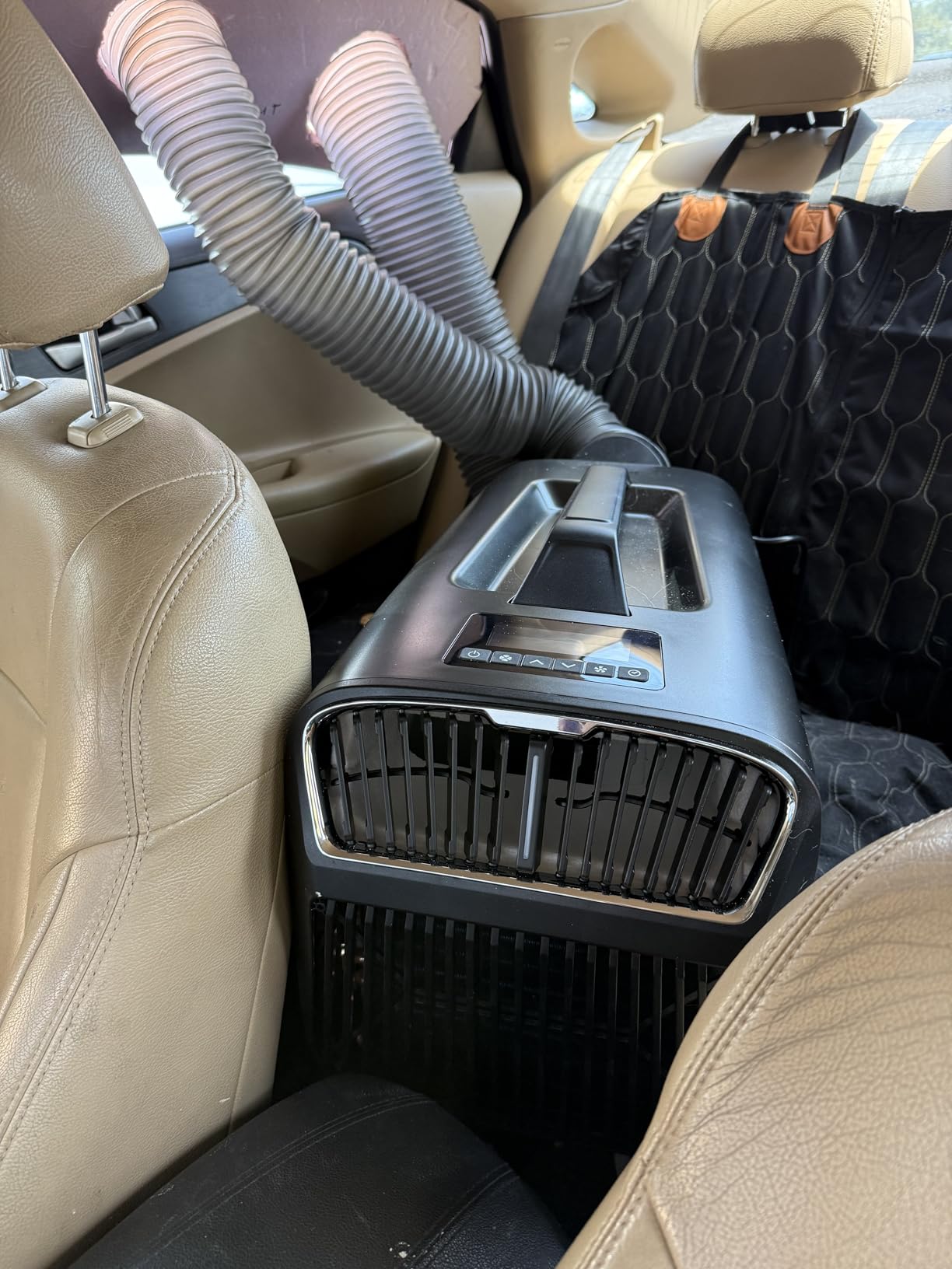 VEVOR Portable Air Conditioner, 4250 BTU 3-Speed Air Conditioning Unit with 24H Timer, Air Portable AC Compatible with AC/DC 24V, for Outdoor Tent Camping, RVs or Home Use Customer Review VEVOR Portable Air Conditioner, 4250 BTU 3-Speed Air Conditioning Unit with 24H Timer, Air Portable AC Compatible with AC/DC 24V, for Outdoor Tent Camping, RVs or Home Use - Customer Photo 1
