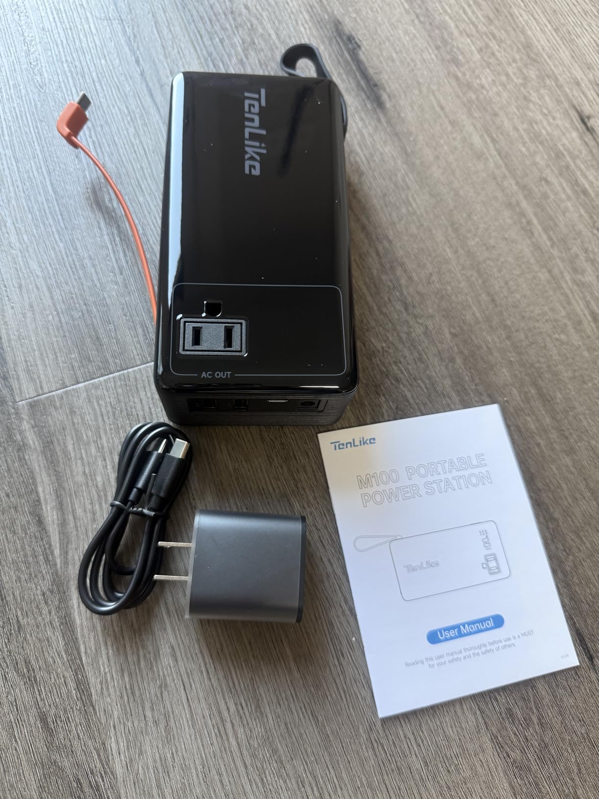 Portable Power Station 99.9Wh Power Bank for Camping Essentials Small Electric Mini Generator Large Lithium Battery with 110V AC Plug in Output 60W Type-C Laptop Home Backup Outdoor Emergency Customer Review Portable Power Station 99.9Wh Power Bank for Camping Essentials Small Electric Mini Generator Large Lithium Battery with 110V AC Plug in Output 60W Type-C Laptop Home Backup Outdoor Emergency - Customer Photo 2
