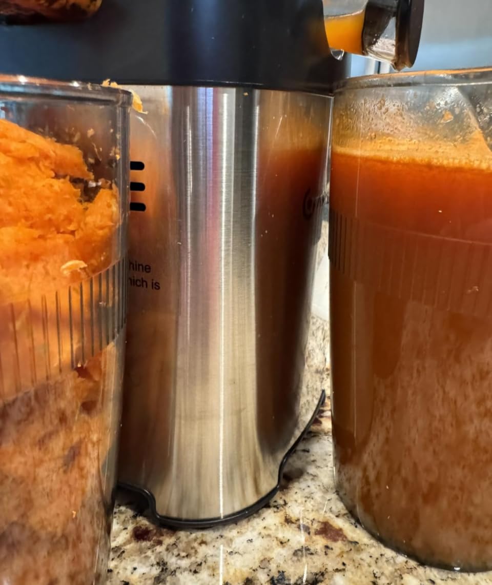 AMZCHEF Cold Press Juicer, Juicers Machines - 5.4 AMZCHEF Cold Press Juicer, Juicers Machines - 5.4