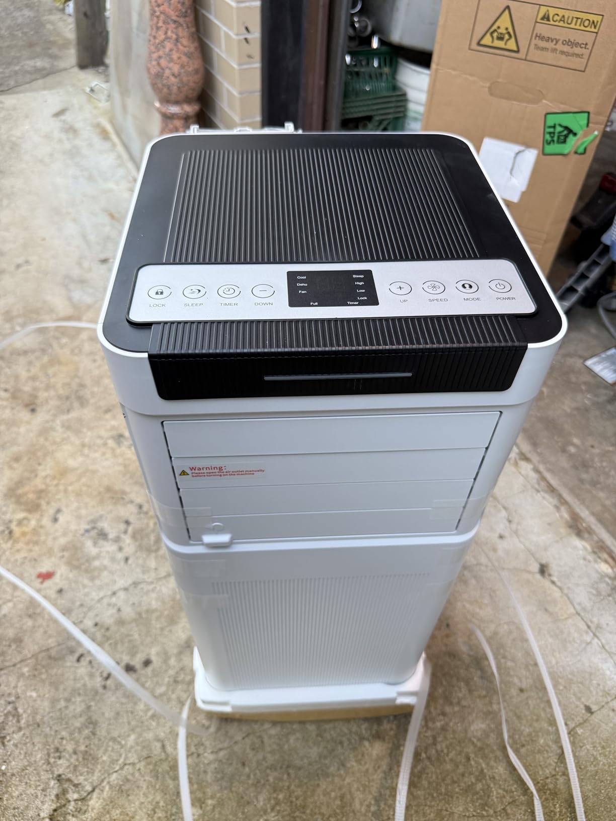 Portable Air Conditioners, 10000 BTU Portable AC up to 450 Sq.Ft, 3 in 1 AC Unit with Cool, Dehumidifier & Fan Modes, Remote Control & 24H Timer, AC Unit for Bedrooms, Living Rooms & Apartments Customer Review Portable Air Conditioners, 10000 BTU Portable AC up to 450 Sq.Ft, 3 in 1 AC Unit with Cool, Dehumidifier & Fan Modes, Remote Control & 24H Timer, AC Unit for Bedrooms, Living Rooms & Apartments - Customer Photo 1