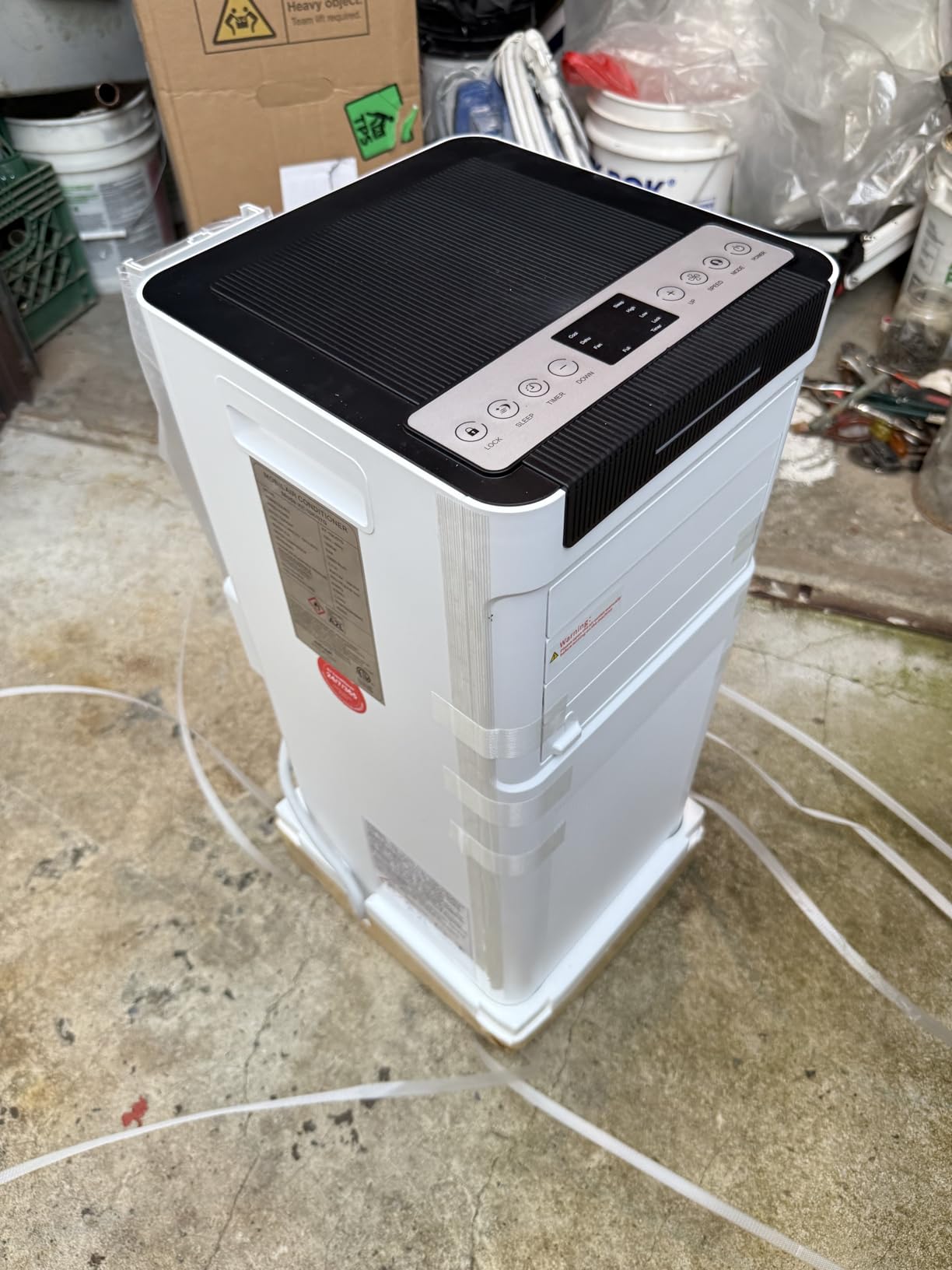 Portable Air Conditioners, 10000 BTU Portable AC up to 450 Sq.Ft, 3 in 1 AC Unit with Cool, Dehumidifier & Fan Modes, Remote Control & 24H Timer, AC Unit for Bedrooms, Living Rooms & Apartments Customer Review Portable Air Conditioners, 10000 BTU Portable AC up to 450 Sq.Ft, 3 in 1 AC Unit with Cool, Dehumidifier & Fan Modes, Remote Control & 24H Timer, AC Unit for Bedrooms, Living Rooms & Apartments - Customer Photo 2