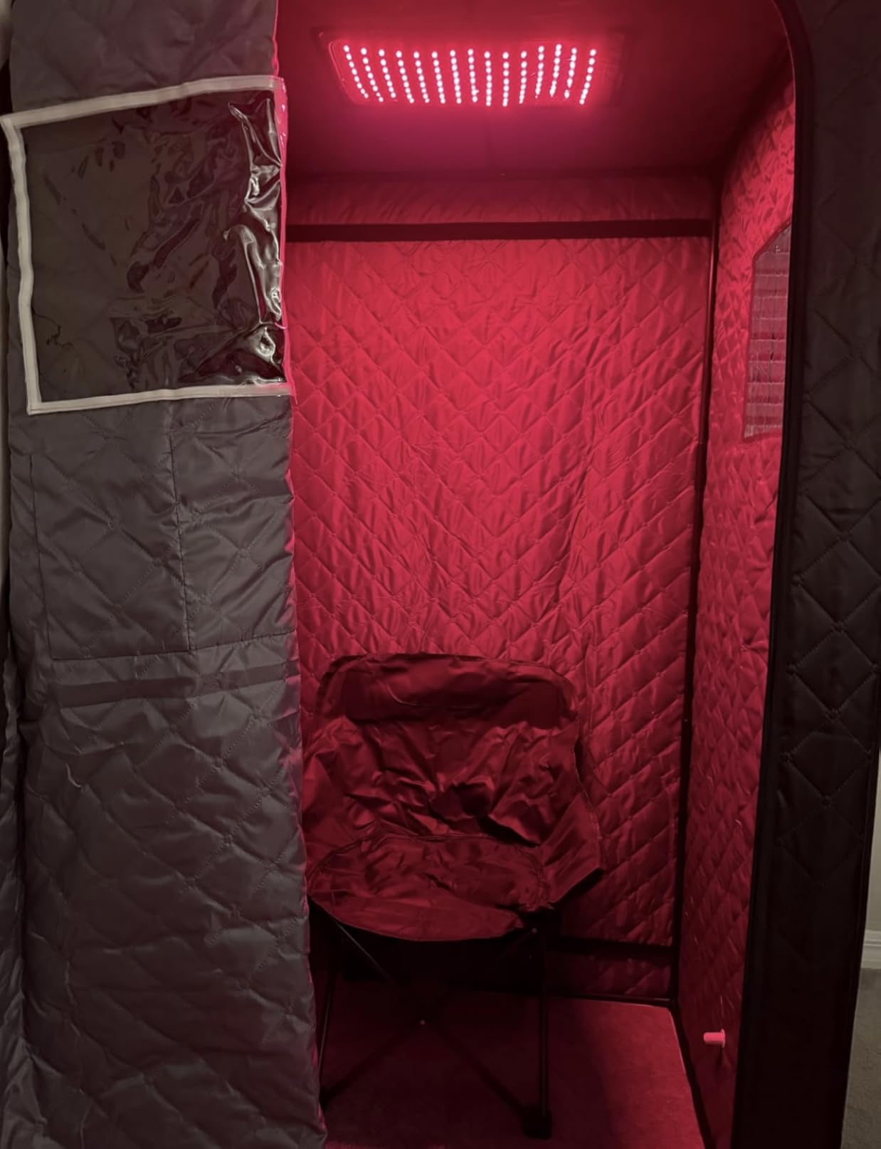 Upgraded 2 Person Portable Infrared Sauna Box with 5-Layer Waterproof, 2 Steamers, 2 Folding Chair for Spa, Indoor, Outdoor, Gym, Pilates, 71 Upgraded 2 Person Portable Infrared Sauna Box with 5-Layer Waterproof, 2 Steamers, 2 Folding Chair for Spa, Indoor, Outdoor, Gym, Pilates, 71