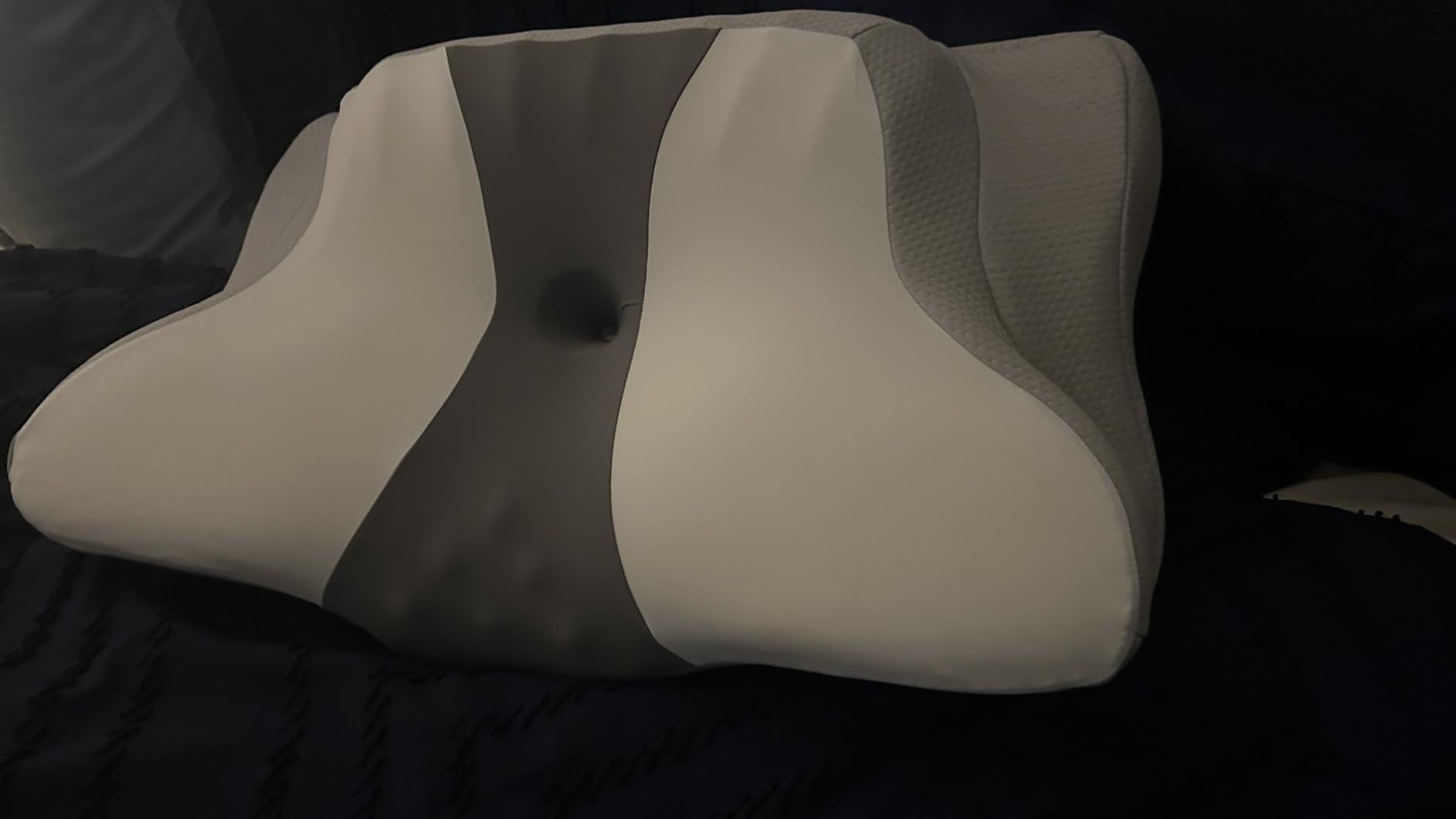 Cervical Pillow for Neck Pain Relief - Ergonomic Pillow for Sleeping Side Sleeper Pillow for Adults, Contour Neck Pillow Cooling Memory Foam Pillows, Orthopedic Bed Pillow for Back Stomach Sleepers Customer Review Cervical Pillow for Neck Pain Relief - Ergonomic Pillow for Sleeping Side Sleeper Pillow for Adults, Contour Neck Pillow Cooling Memory Foam Pillows, Orthopedic Bed Pillow for Back Stomach Sleepers - Customer Photo 2